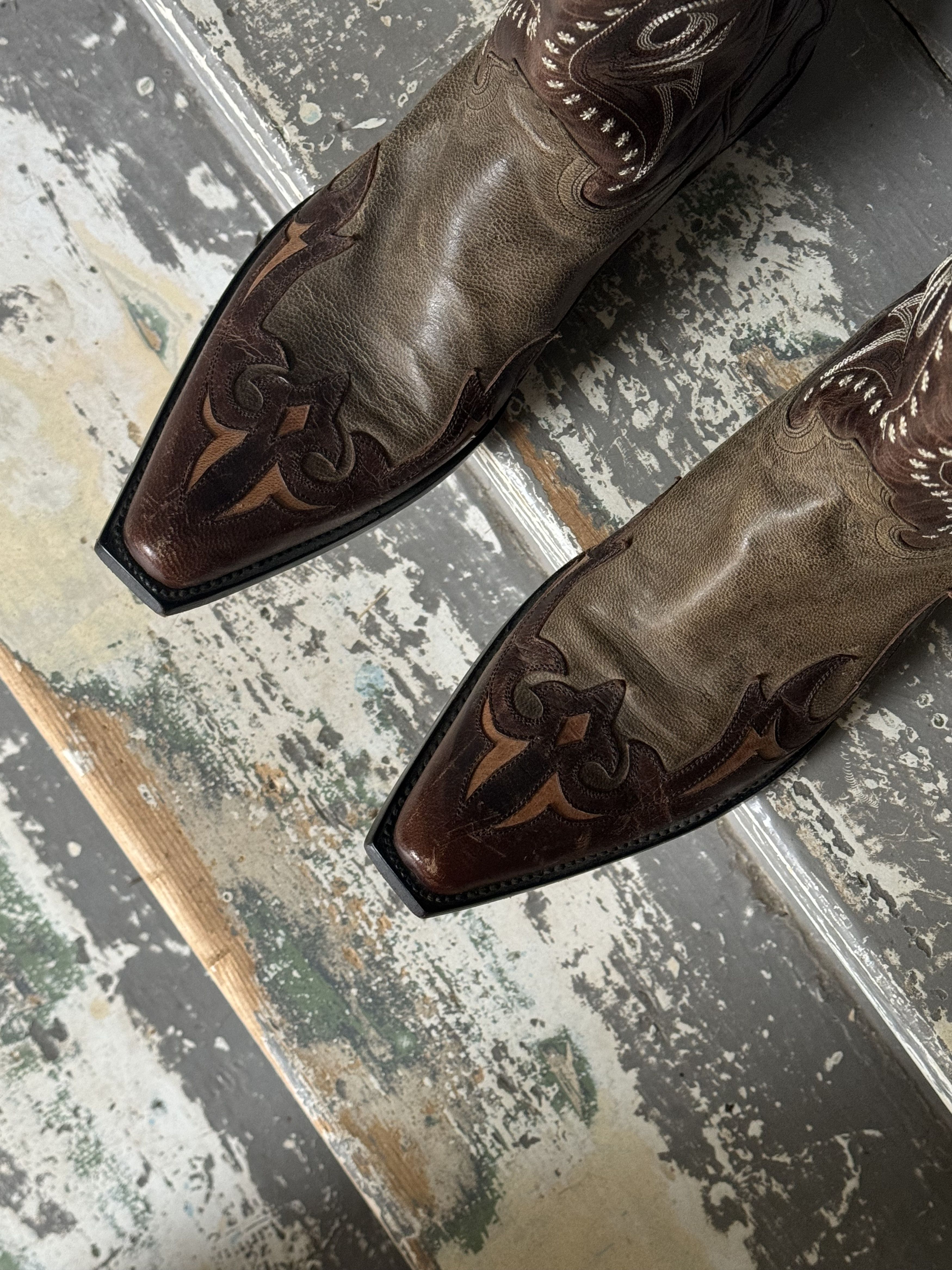 Old Gringo Old Gringo Leather Real Cowboy Boots Size US 12 / IT 42 - 4 Thumbnail