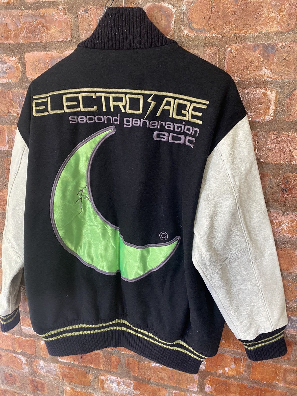 Narcotic GDC 2000s GDC 3rd Anniversary Electro Age Half moon leather Size US L / EU 52-54 / 3 - 8 Thumbnail