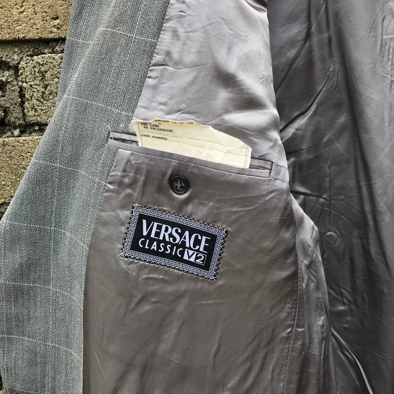 Versace GRAIL!VERSACE CLASSIC V2 MEN COAT DOUBLE BREASTED Size US M / EU 48-50 / 2 - 6 Thumbnail