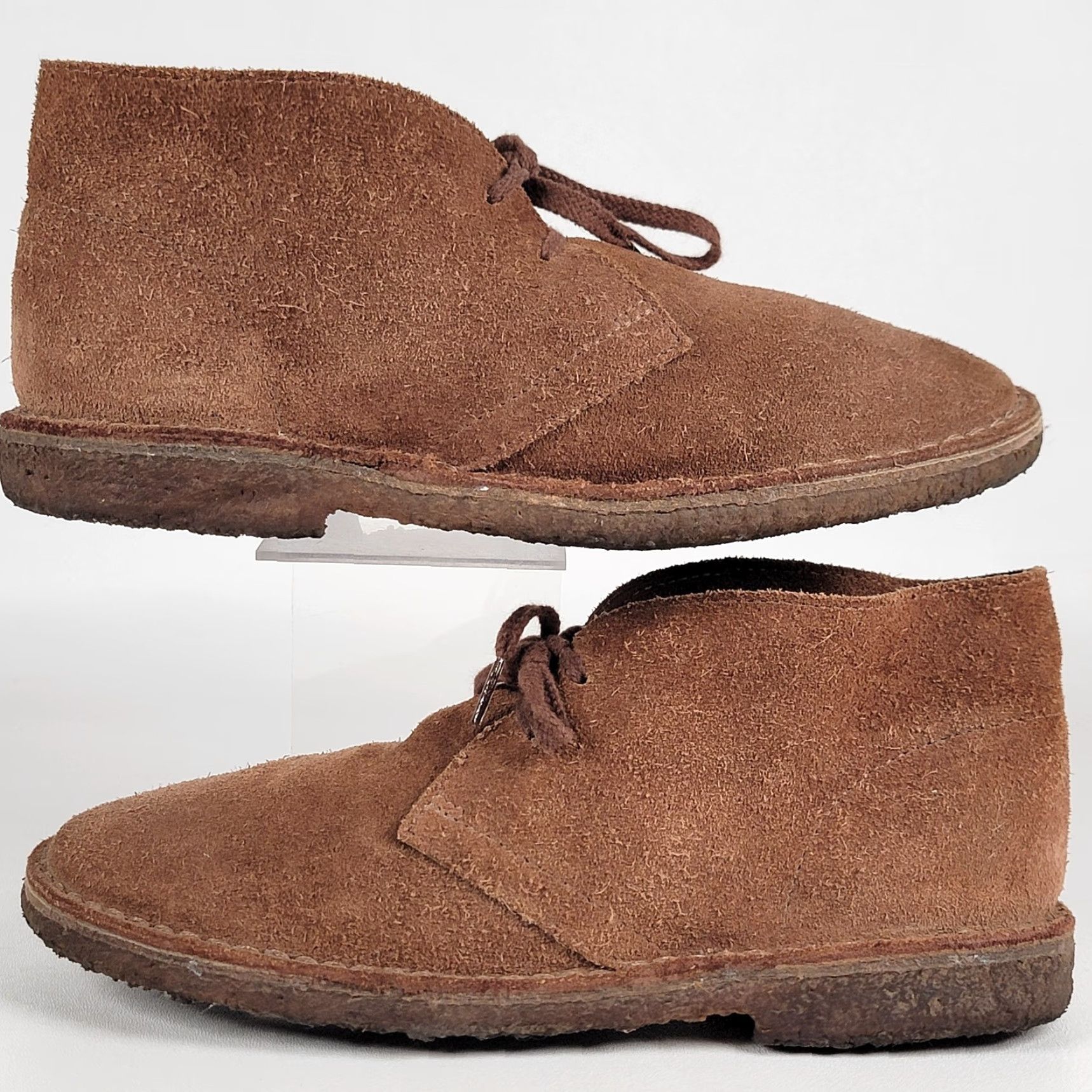 Clarks Clarks Desert Boot Mens 68531-Ginger Hairy Suede Size 7.5 M Brown Size US 8 / EU 41 - 5 Thumbnail
