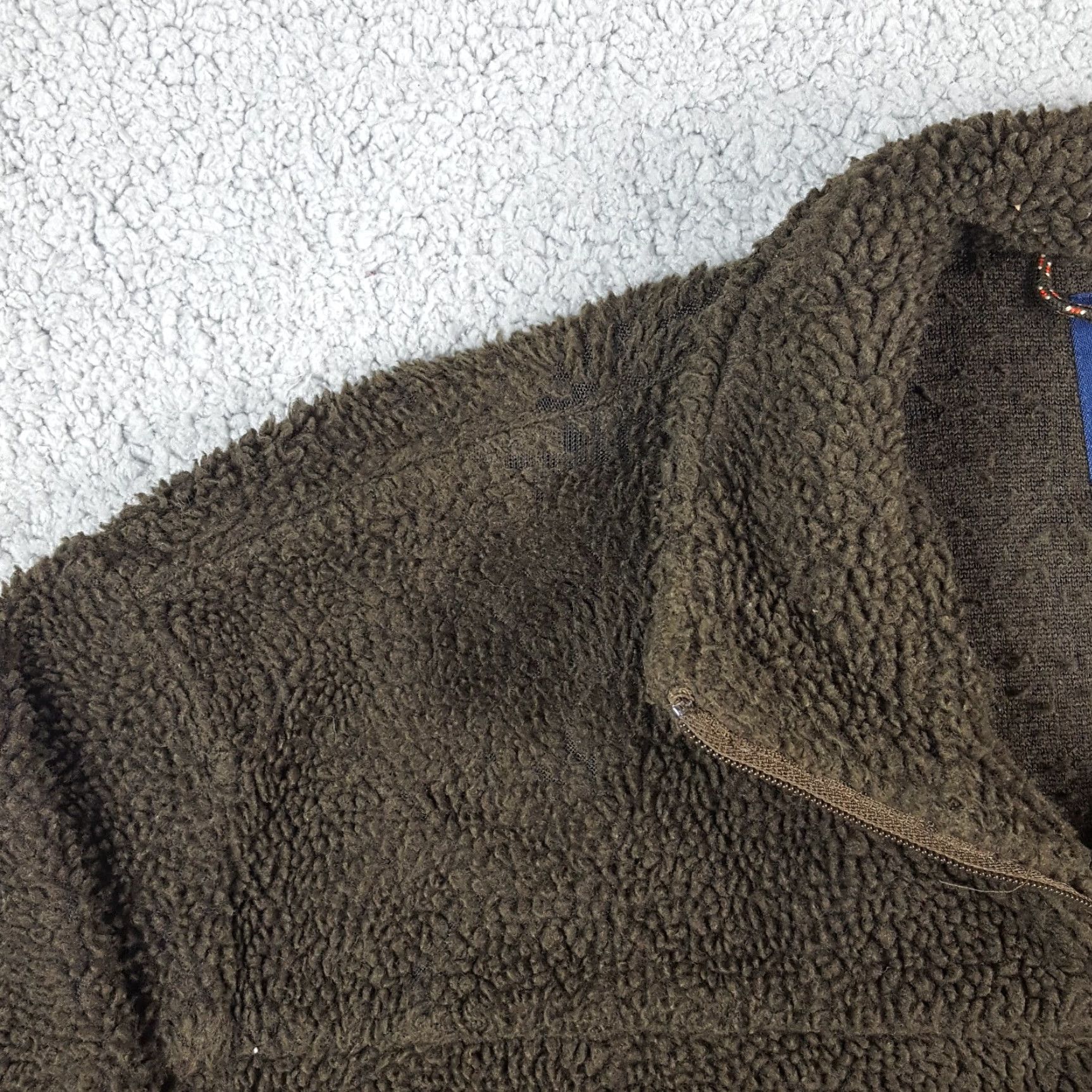 Chaps VINTAGE Chaps Jacket Outdoor Fleece Pile Distressed Zip Full Zip Outerwear Size US M / EU 48-50 / 2 - 3 Thumbnail