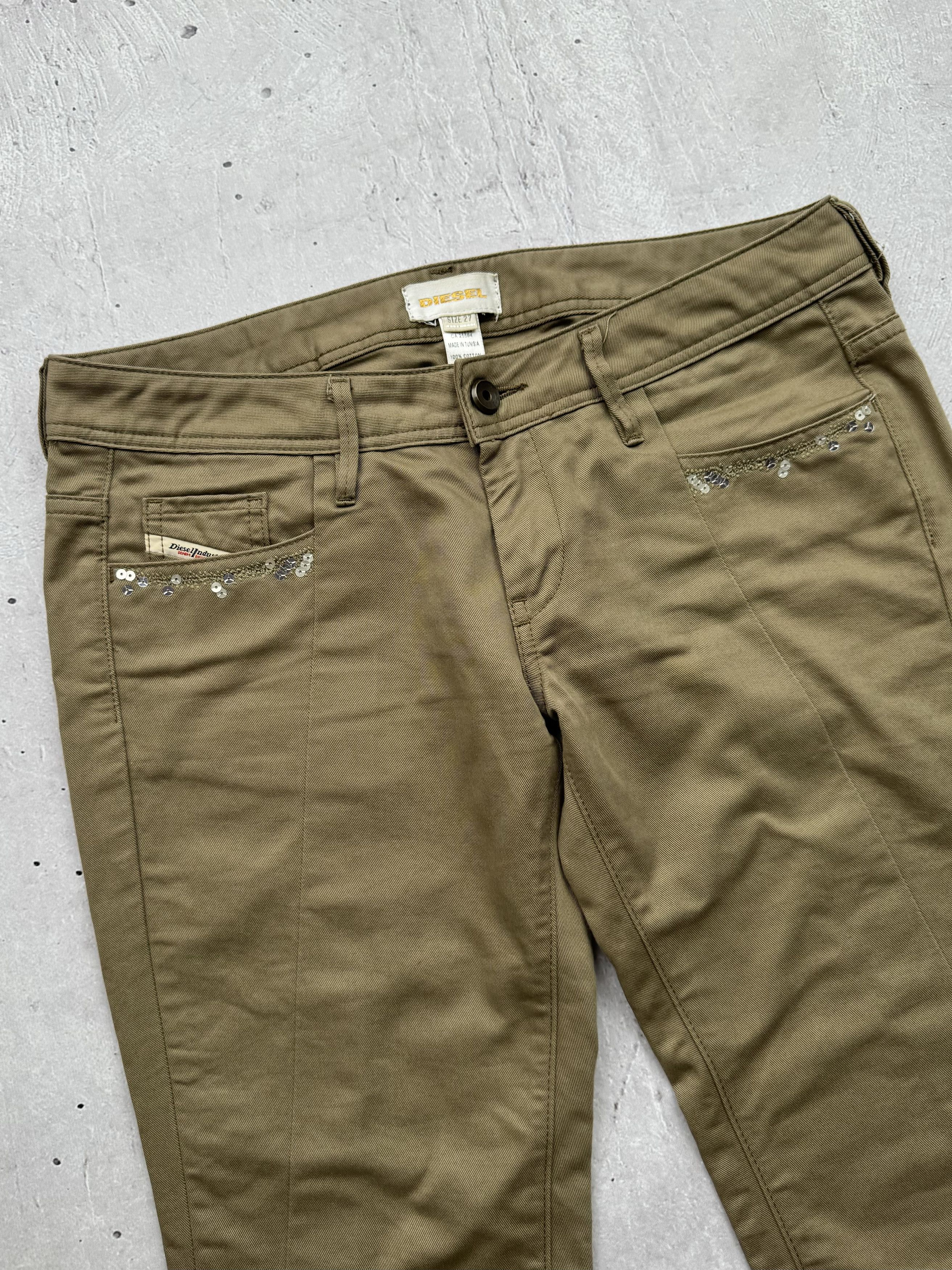 Diesel × Vintage Diesel Vintage Bondage Shorts Size 27" / US 4 / IT 40 - 2 Thumbnail