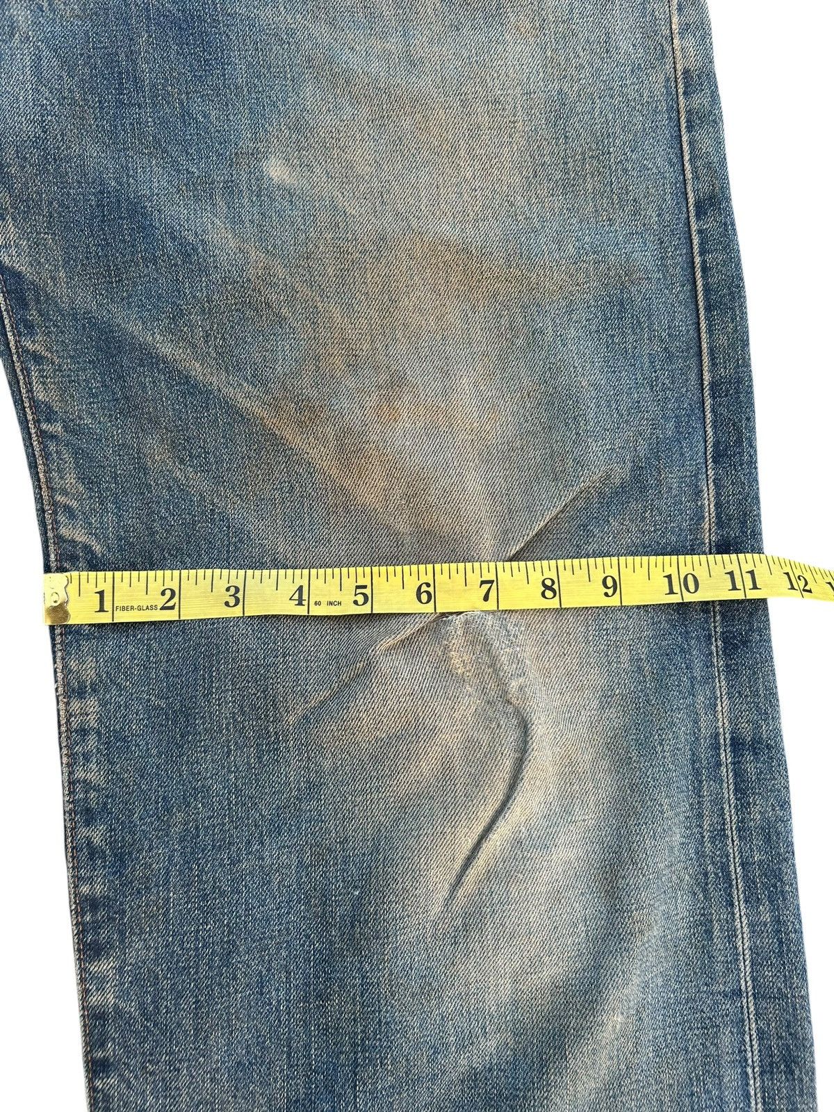 Japanese Brand × Kapital × Vintage Wrangler Selvedge Baggy Vintage Distressed Denim jeans Size US 30 / EU 46 - 23 Thumbnail