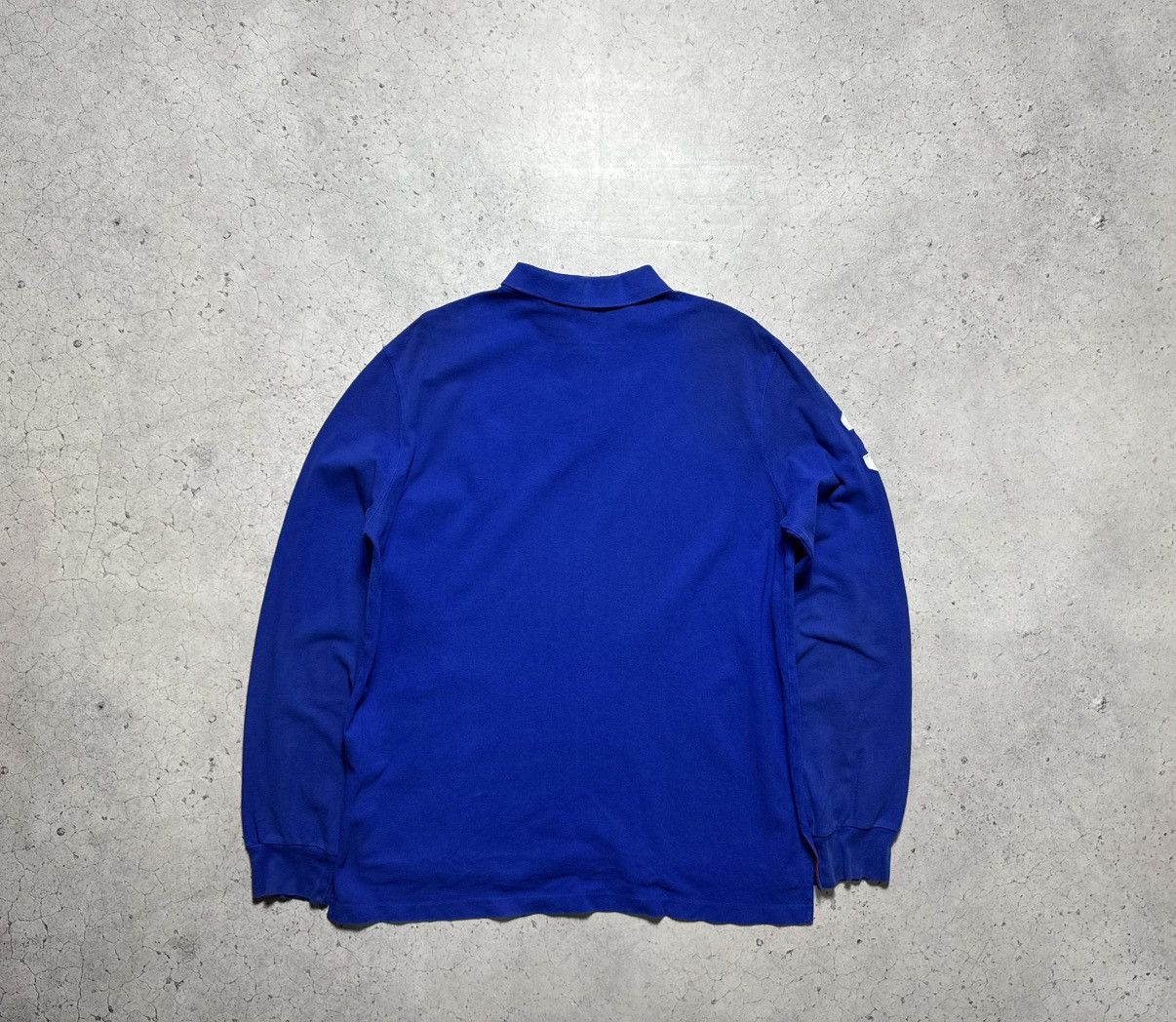 Polo Ralph Lauren Polo Ralph Lauren Big Pony Long Sleeve Blue Size XL Vintage Size US XL / EU 56 / 4 - 9 Thumbnail