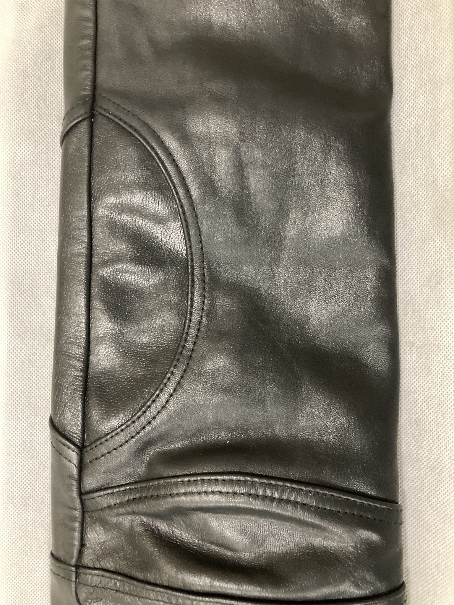 Vintage Ritual Fashion Armour Leather Pants Size US 29 - 6 Thumbnail