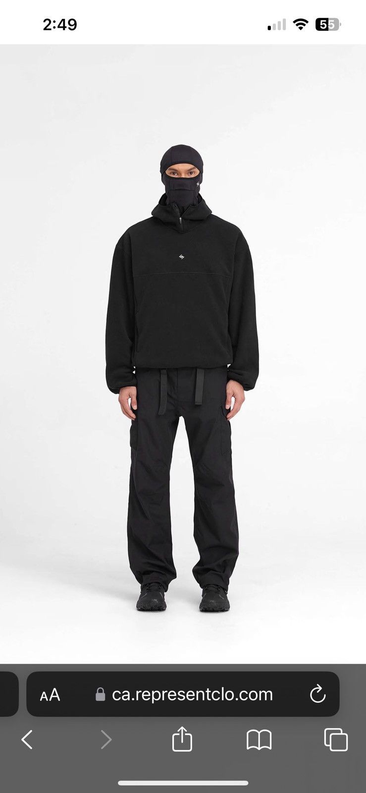 Represent Clo. Represent 247 Fleece Hoodie Size US L / EU 52-54 / 3 - 12 Thumbnail