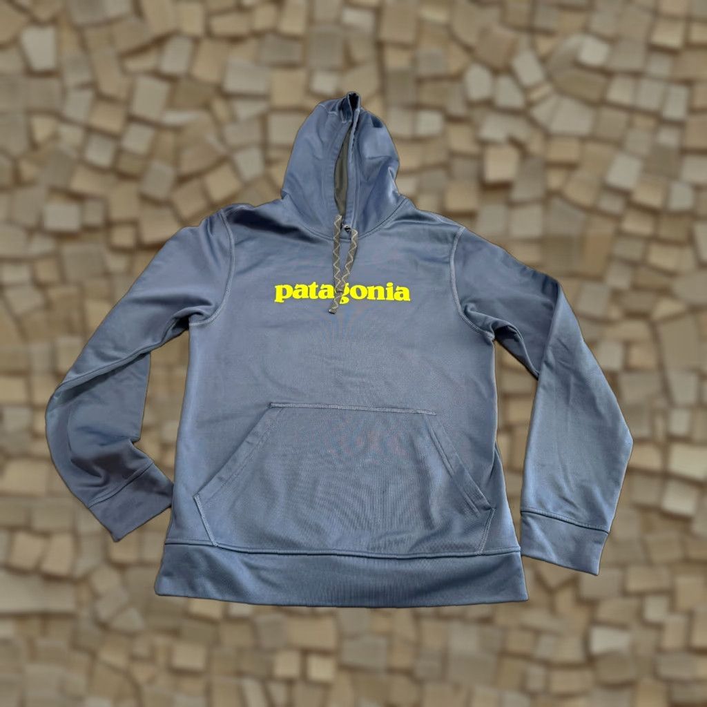 Patagonia Patagonia Sweatshirt Men's Small Blue Pullover Drawstring Crew Neck Fleece Logo Solid Vintage No Size US S / EU 44-46 / 1 - 1 Thumbnail