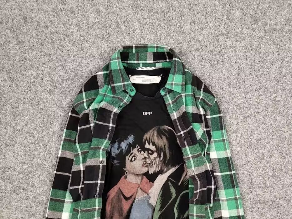 Flannel Vintage Flannel Shirt Travis Scott Style Size US M / EU 48-50 / 2 - 6 Thumbnail