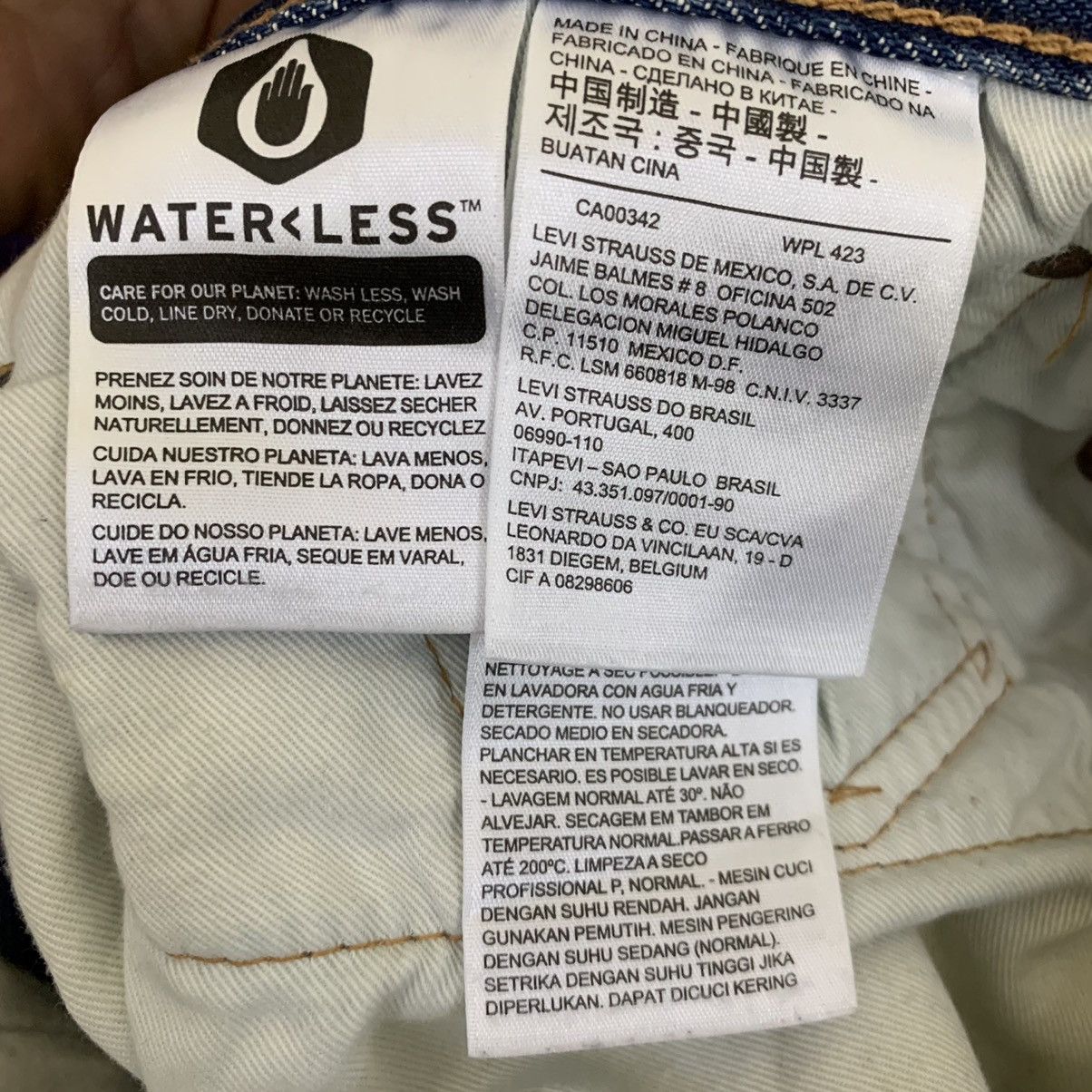 Levi's LEVIS 501 ORIGINAL CUSTOMS JEANS Size US 33 - 15 Thumbnail