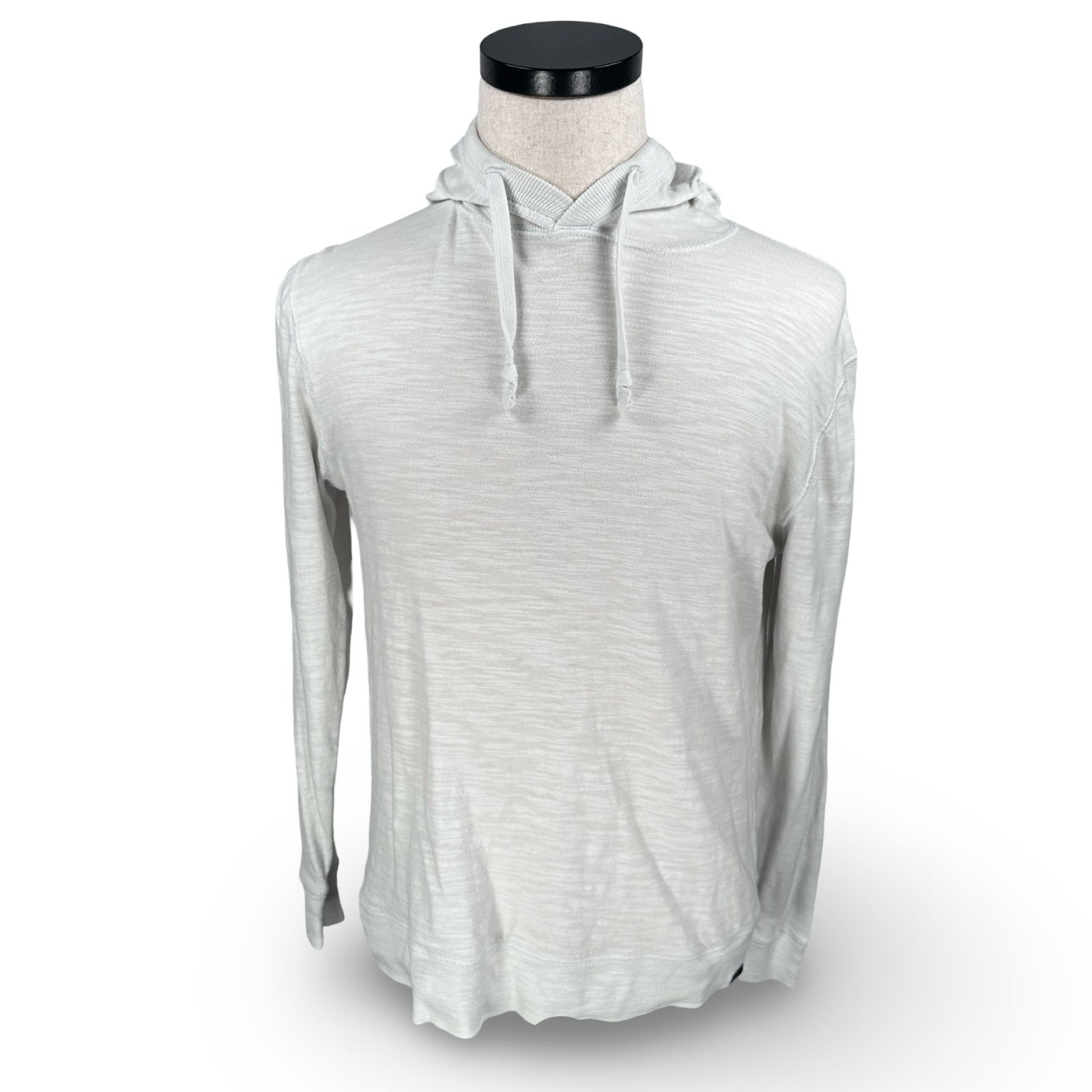 Faherty Faherty Hoodie Mens S Heathered White Cotton Long Sleeve Size US S / EU 44-46 / 1 - 1 Thumbnail