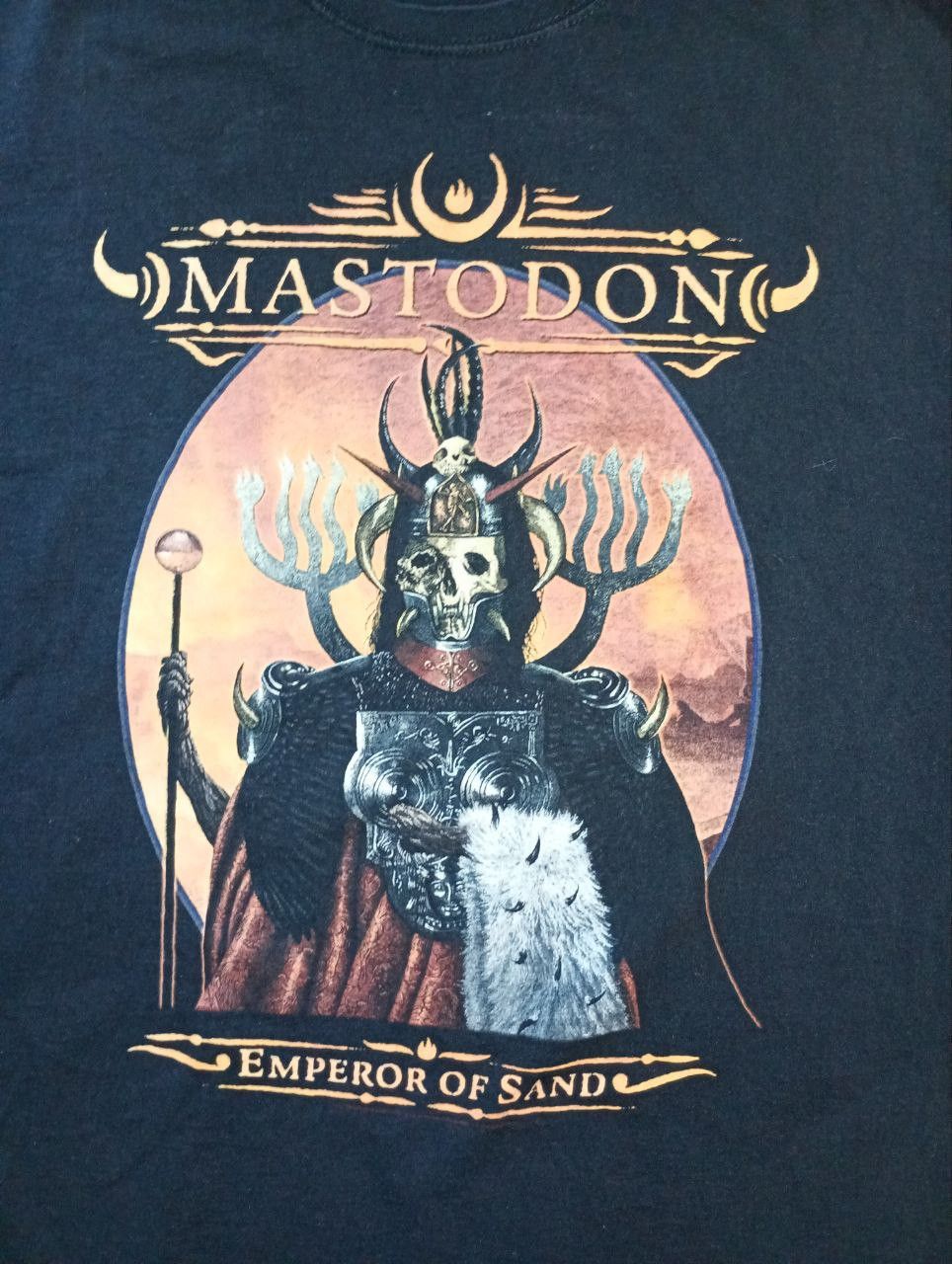 Band Tees × Fruit Of The Loom × Vintage Fruit Of The Loom Mastodon Emperor Of Sand Size US XXL / EU 58 / 5 - 7 Thumbnail