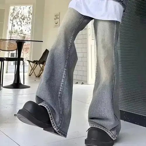 Japanese Brand × Jean Y2k 90s Flare Baggy Jeans Unisex Size US 28 / EU 44 - 1 Thumbnail