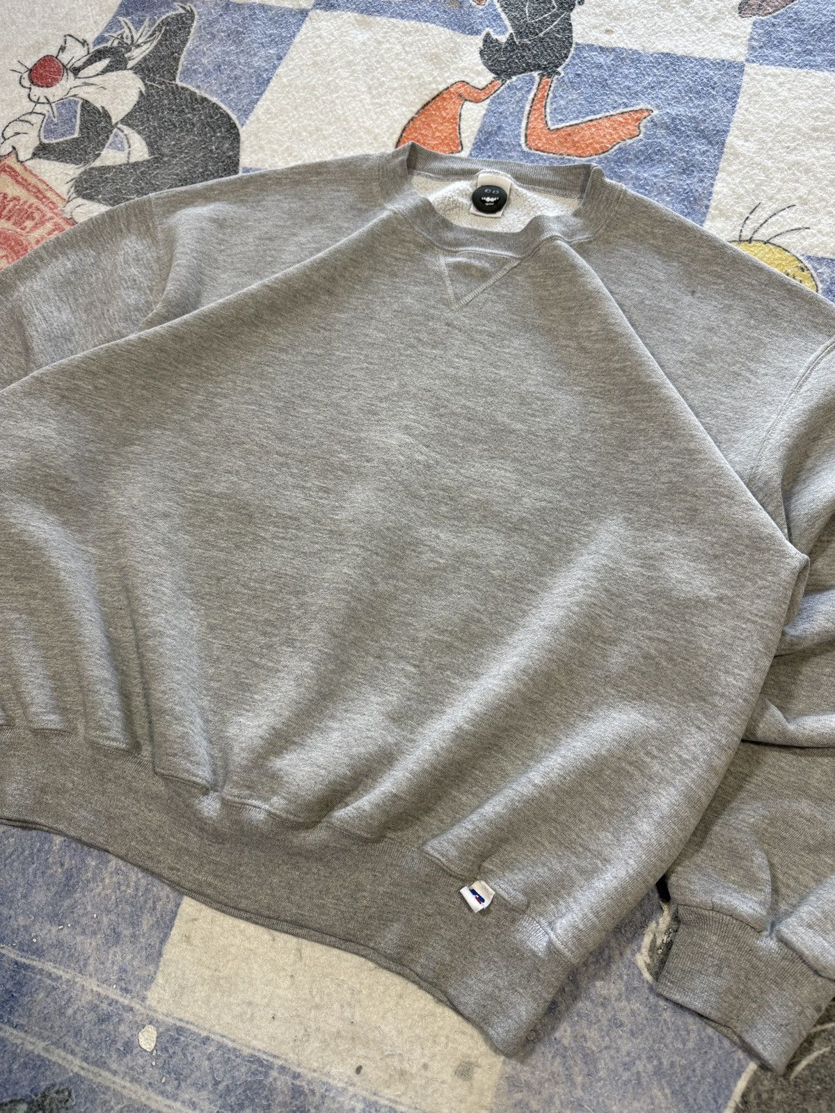Russell Athletic Vintage Russell blank crewneck sweatshirt Size US XL / EU 56 / 4 - 2 Thumbnail