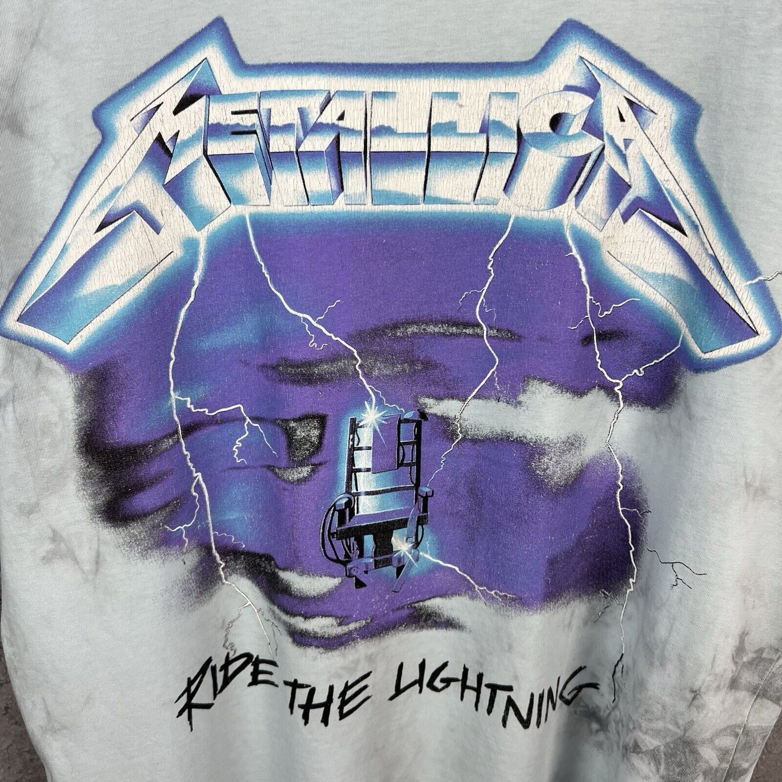 Metallica Metallica Ride The Lightning Tee Men's Size L Short Sleeve Size US L / EU 52-54 / 3 - 3 Thumbnail