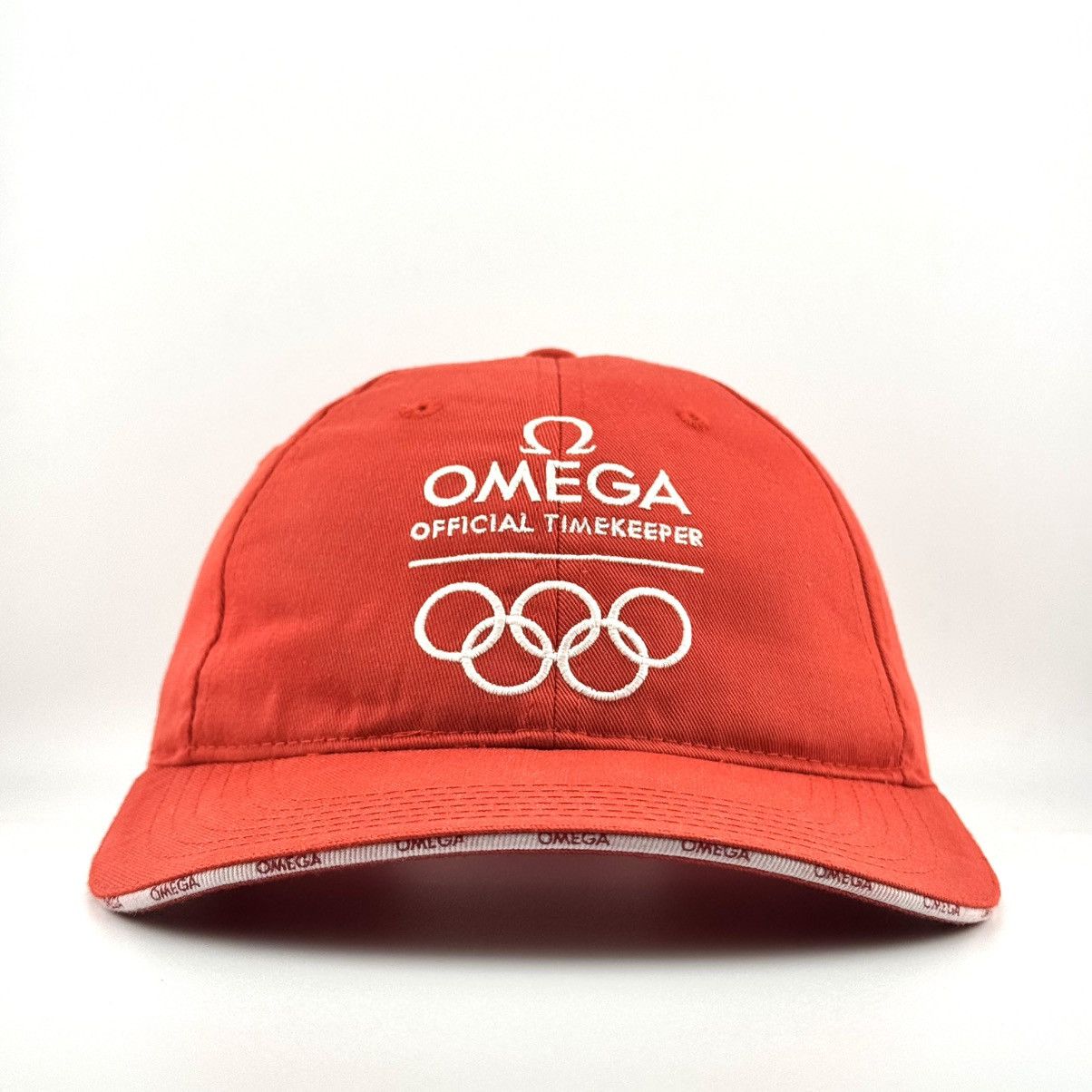 Omega Omega Olympic Official Timekeeper Red Cap Size ONE SIZE - 2 Thumbnail