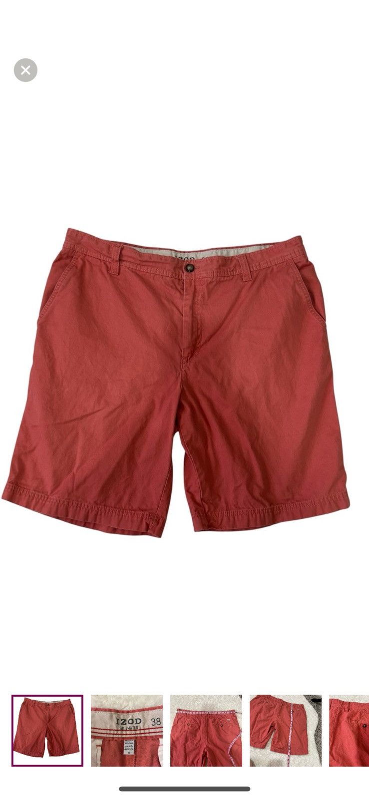 Izod Izod saltwater chino shorts size 38 Size US 38 / EU 54 - 1 Thumbnail