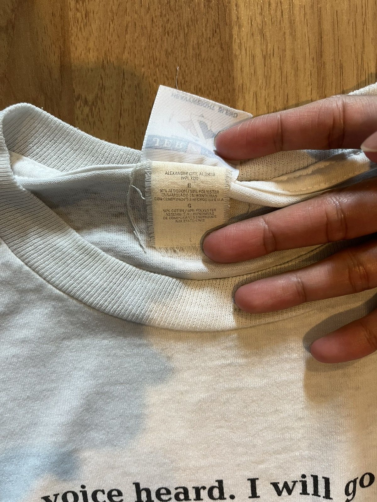Other Vintage 90s Anne Frank Tee Size US L / EU 52-54 / 3 - 4 Thumbnail