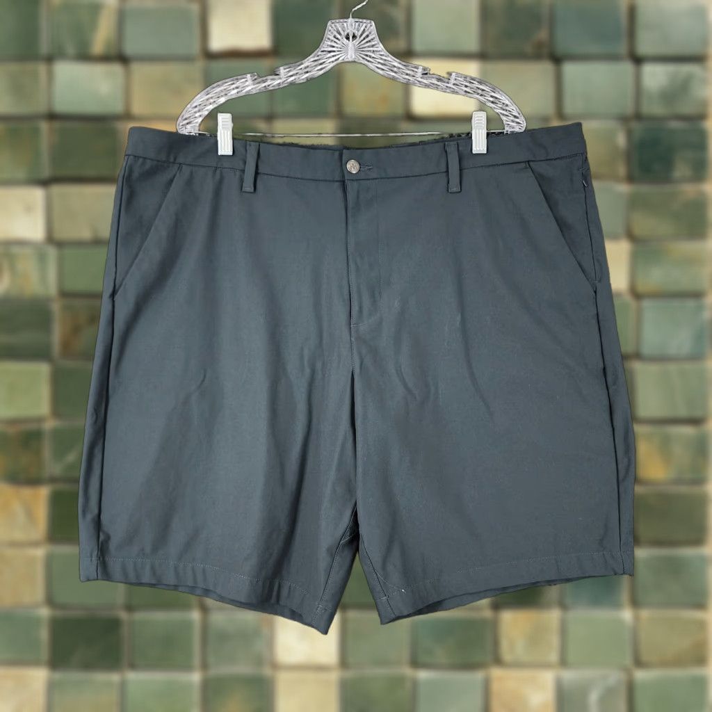 Vintage Swiss Tech Mens Solid Blue 100% Polyester Short Size 44 Size US 44 / EU 60 - 1 Thumbnail