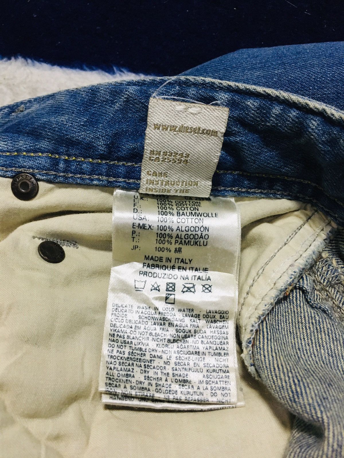 Diesel Diesel Distressed Jeans (16) Size US 37 - 10 Thumbnail