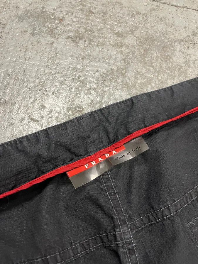 Prada 2000s Prada Black Cozy Pants Size US 34 / EU 50 - 11 Thumbnail