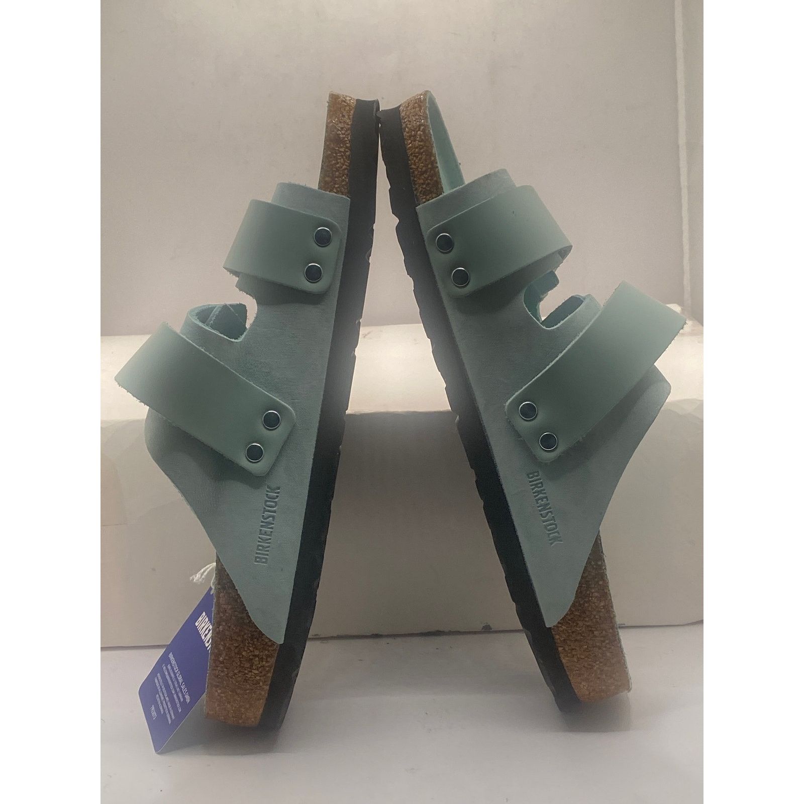 Birkenstock Birkenstock Uji Shine Slide Sandal (Wmns) 7-7.5 US/ 38 EU Size US 7.5 / IT 37.5 - 5 Thumbnail