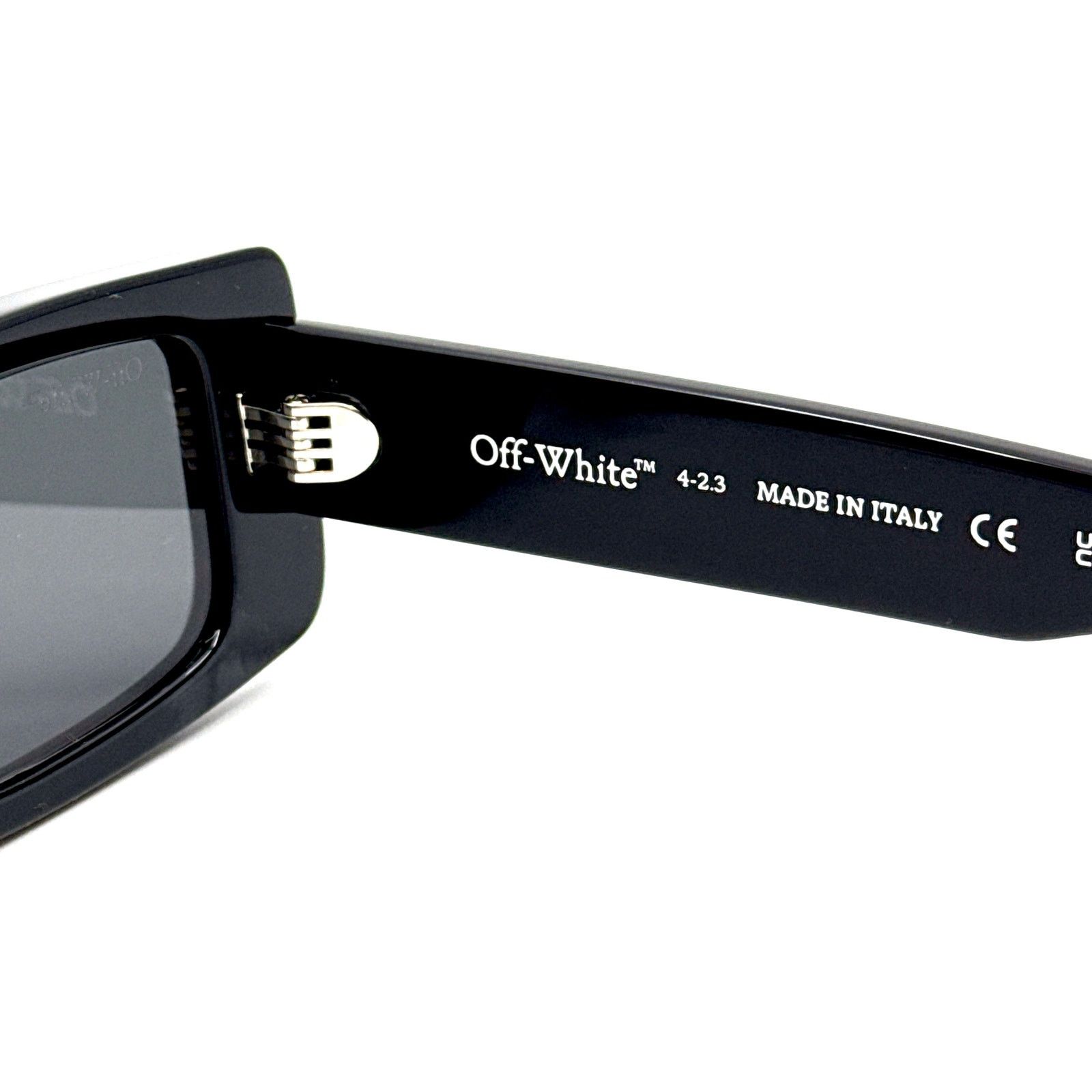 Off-White New! OFF-WHITE Sunglasses Arthur OERI016 1007, Authentic Size ONE SIZE - 10 Thumbnail