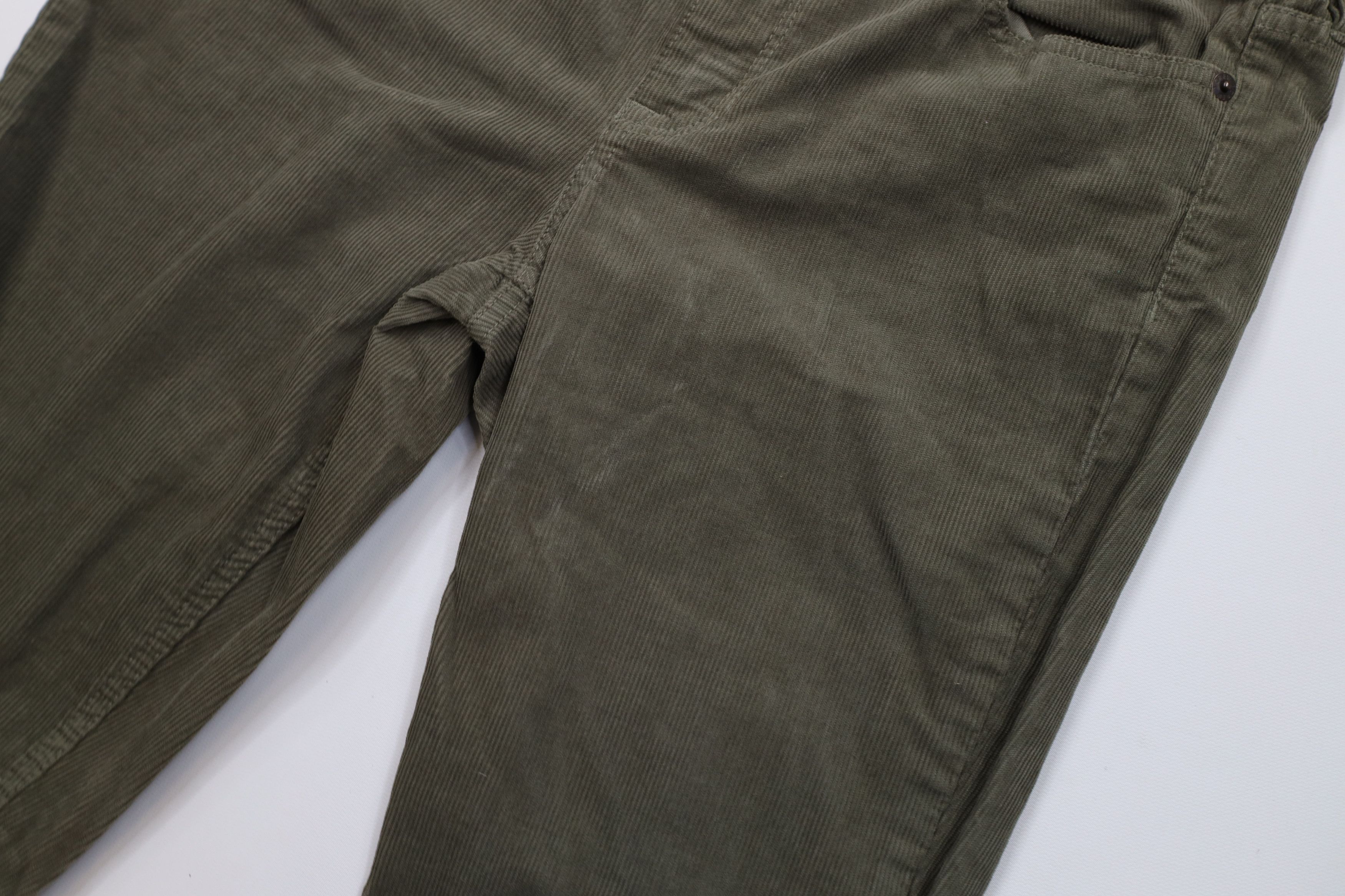 J.Crew J Crew Reid Skinny Straight Leg Corduroy Chino Pants Green Size 28" / US 6 / IT 42 - 6 Thumbnail