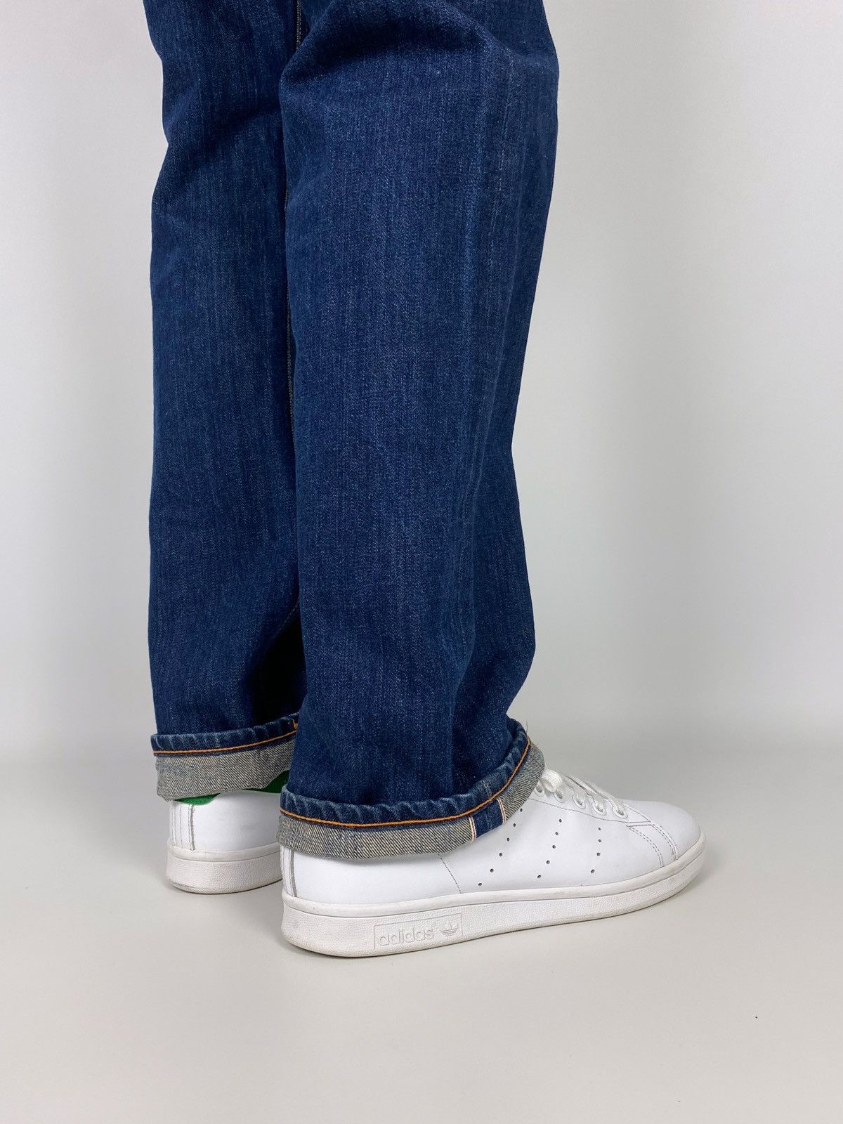 Nudie Jeans Nudie Jeans Straight Sven Redline Dry Selvedge Denim Pants Size US 33 - 2 Thumbnail