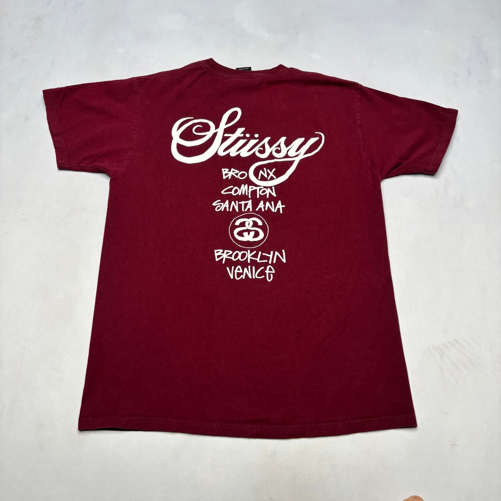 Stussy Stussy World Tour Short Sleeve T Shirt Medium Y2K Skater Size US M / EU 48-50 / 2 - 3 Thumbnail