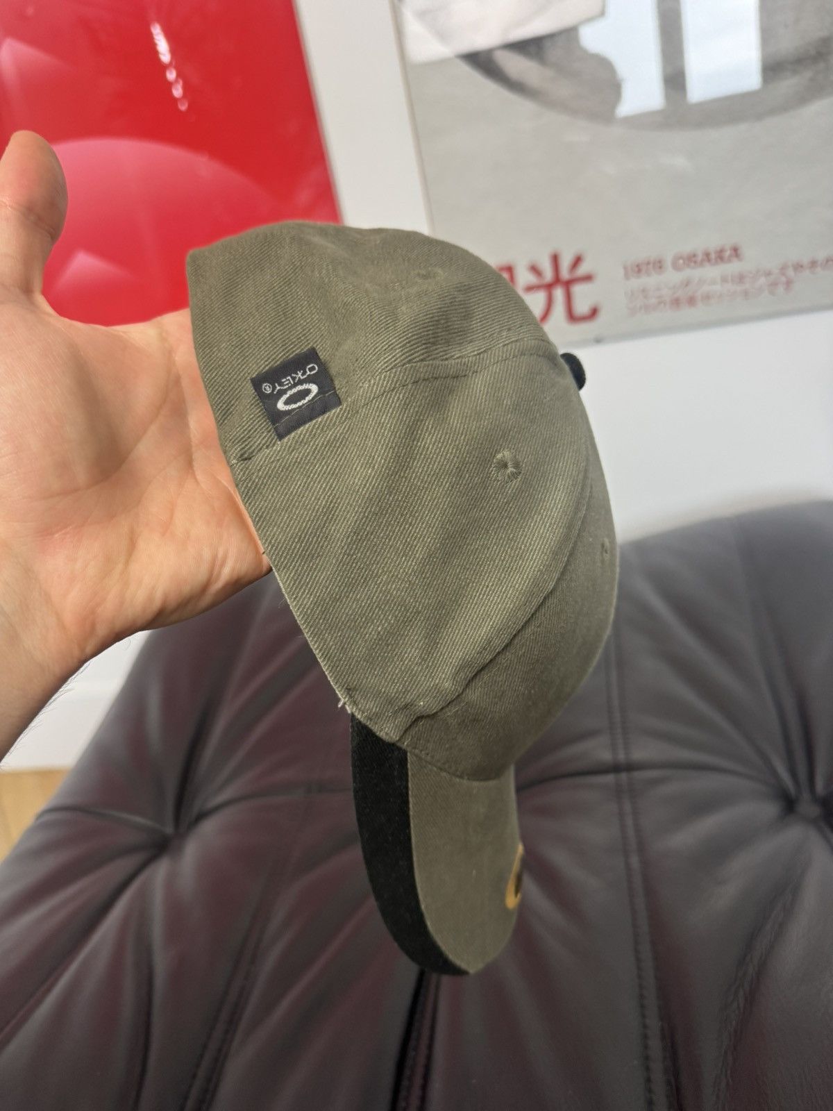 Oakley Oakley Vintage 90s Skate Surf Classic Logo Hat Rare Hype Size ONE SIZE - 4 Thumbnail
