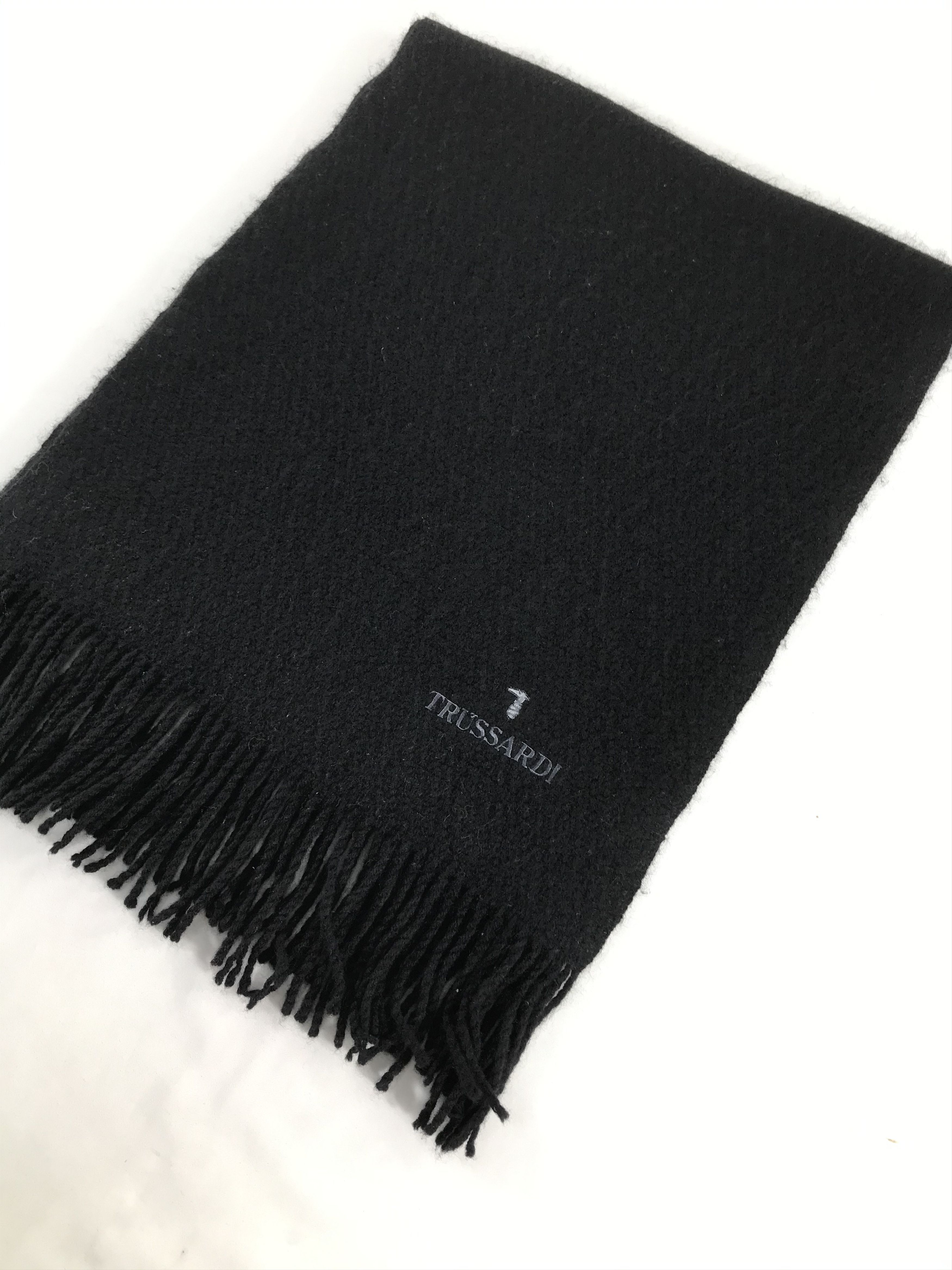 Trussardi Trussardi Wool Scarf Muffler Neck Wrap V223 Size ONE SIZE - 3 Thumbnail