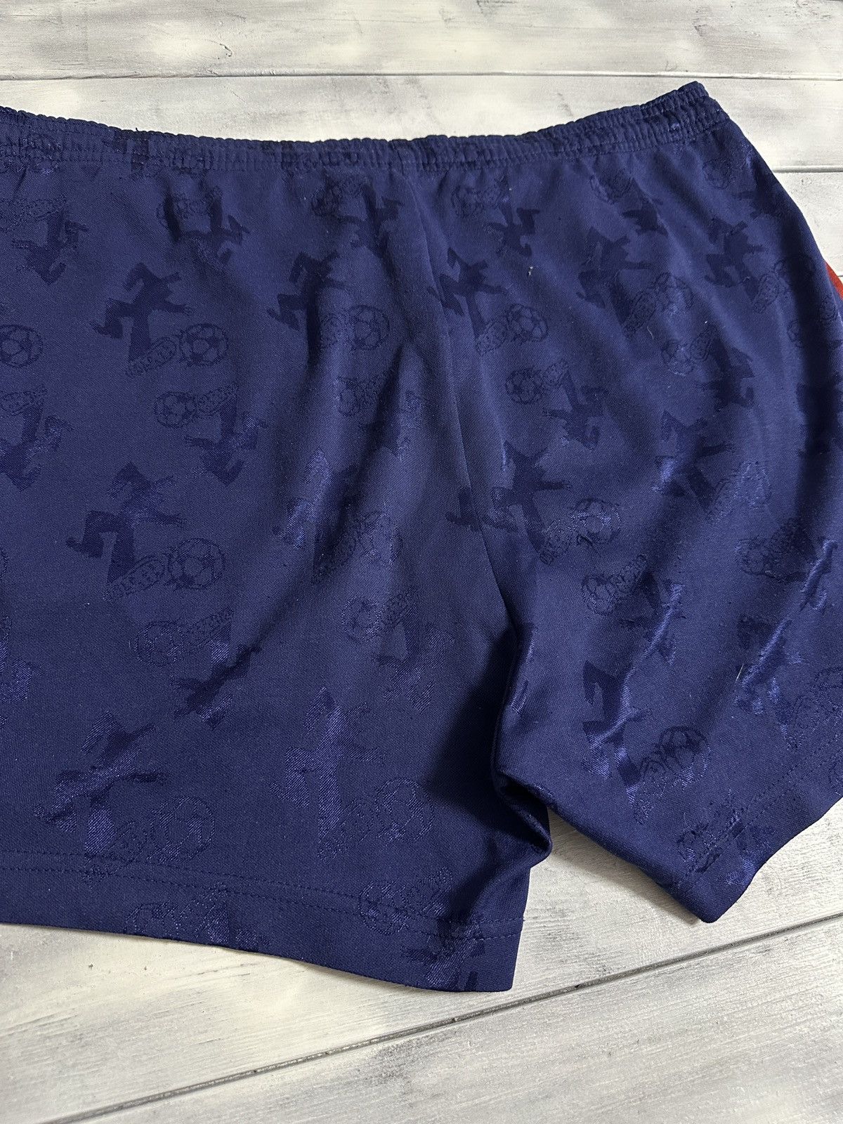 Puma × Vintage Rare Vintage Shorts Puma Street Soccer Monogram . Size US 34 / EU 50 - 6 Thumbnail