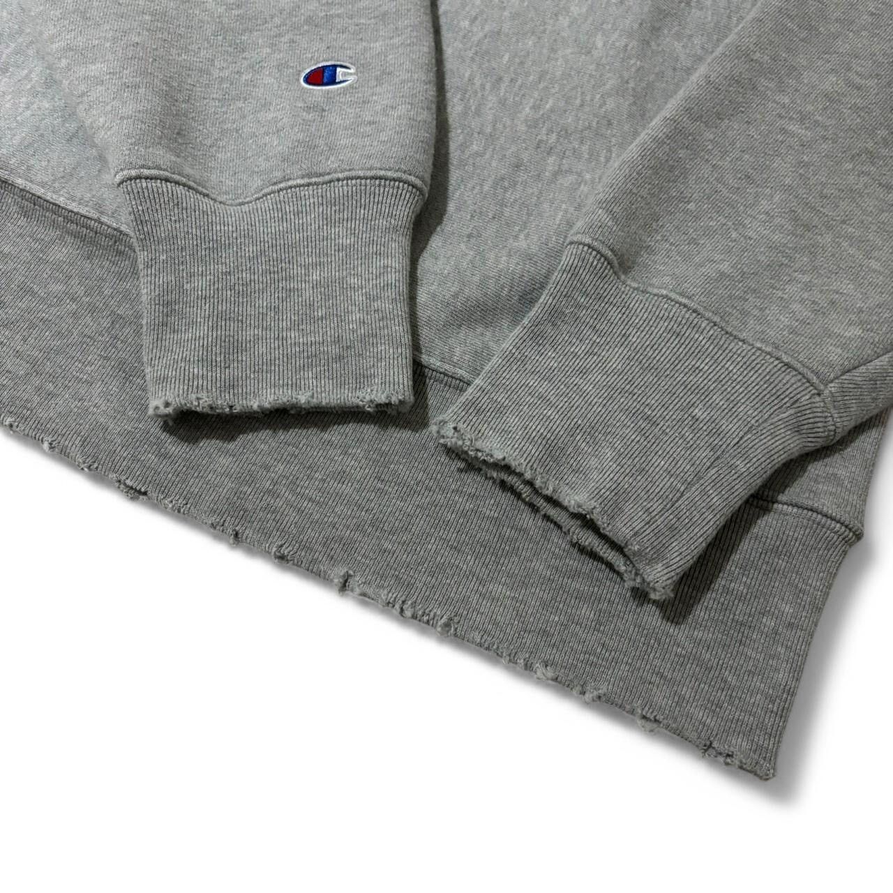 Other Custom Painted Middle Finger Grey Hoodie - L/XL Size US L / EU 52-54 / 3 - 7 Thumbnail