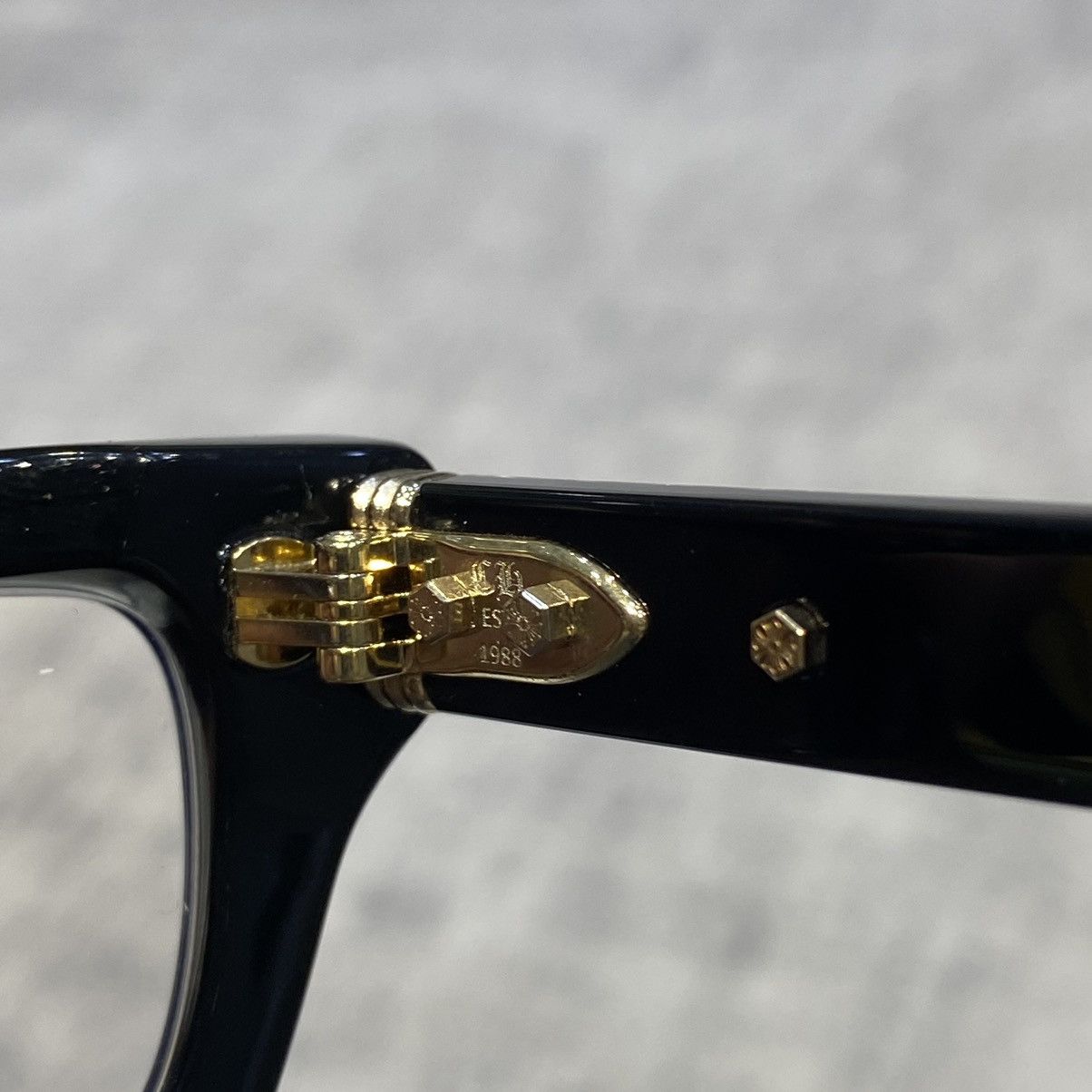 Chrome Hearts CHROME HEARTS ASSTRAORDINAIRE - A BLACK - 18K GOLD PLATED Size ONE SIZE - 5 Thumbnail