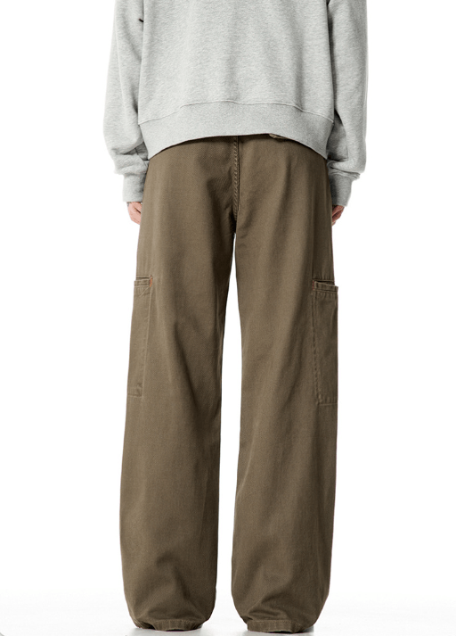 Japanese Brand Retro straight high street loose casual cargo jeans y2k Size US 32 / EU 48 - 5 Thumbnail