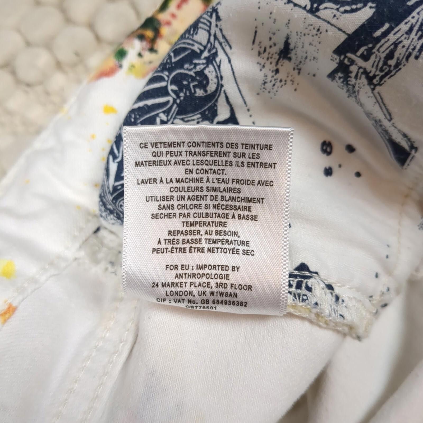 Pilcro & The Letterpress Lemon Grove Crop Bootcut Jeans 28