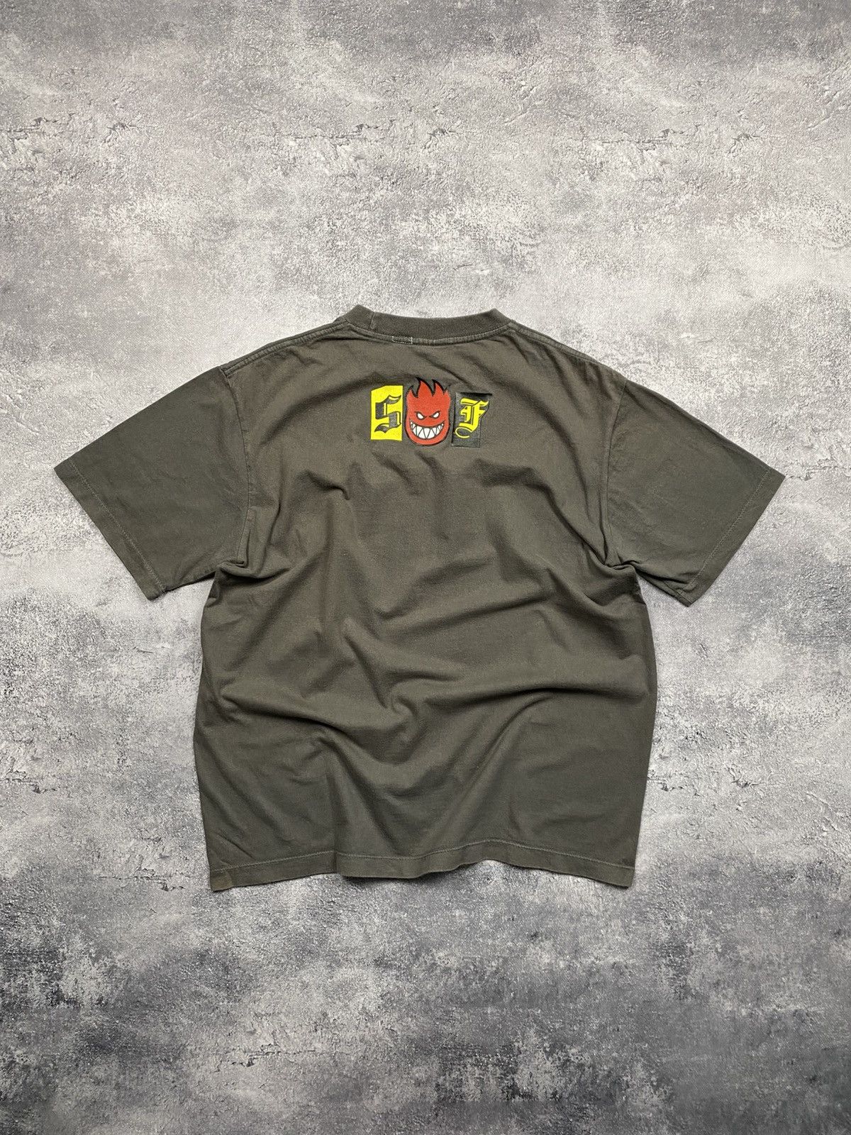 Spitfire Vintage Spitfire Skateboards T-Shirt Rare Spellout Logo Tee Size US L / EU 52-54 / 3 - 12 Thumbnail