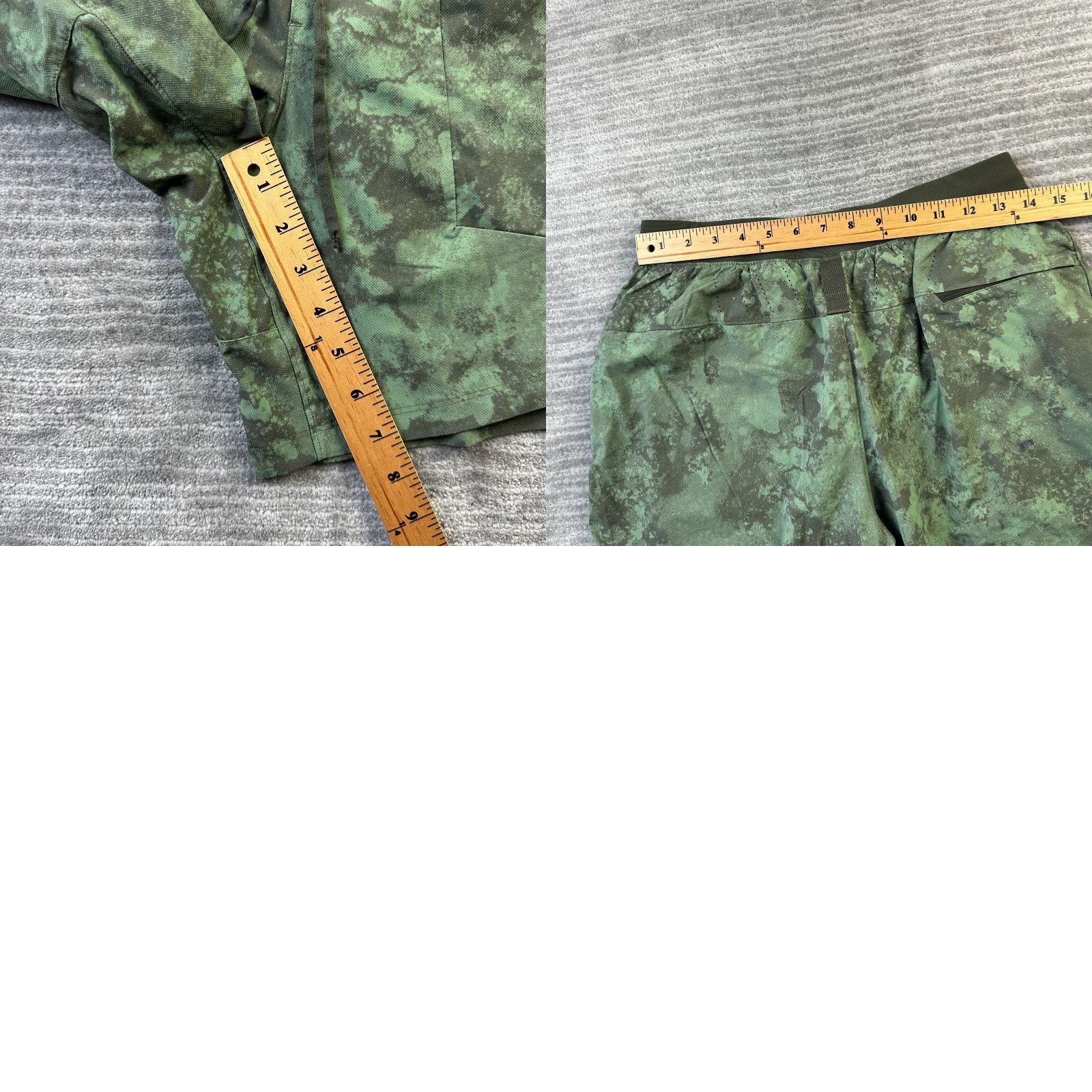 Lululemon Lululemon Shorts Mens Medium Green Camo License To Train Lined Gym Running Size US 28 / EU 44 - 8 Thumbnail