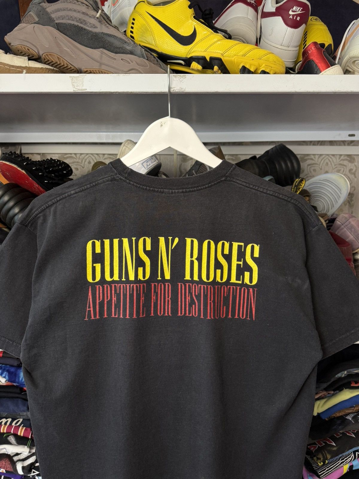 Band Tees GNR Appetite For Distruction Promo Cross T shirt Y2K tee L Size US L / EU 52-54 / 3 - 4 Thumbnail