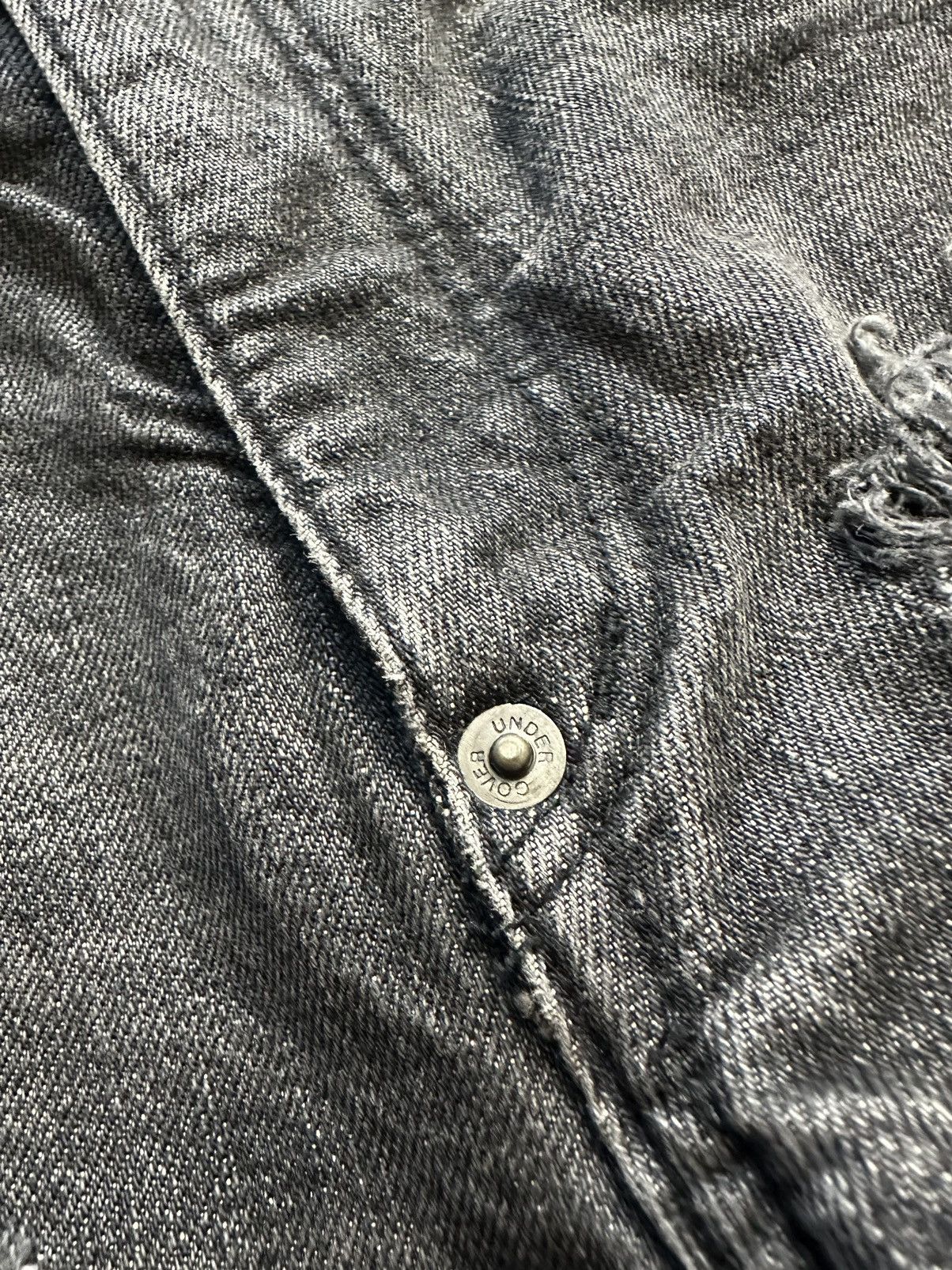 Undercover Undercover AW 02 Crash Denim Jeans Size US 29 - 13 Thumbnail