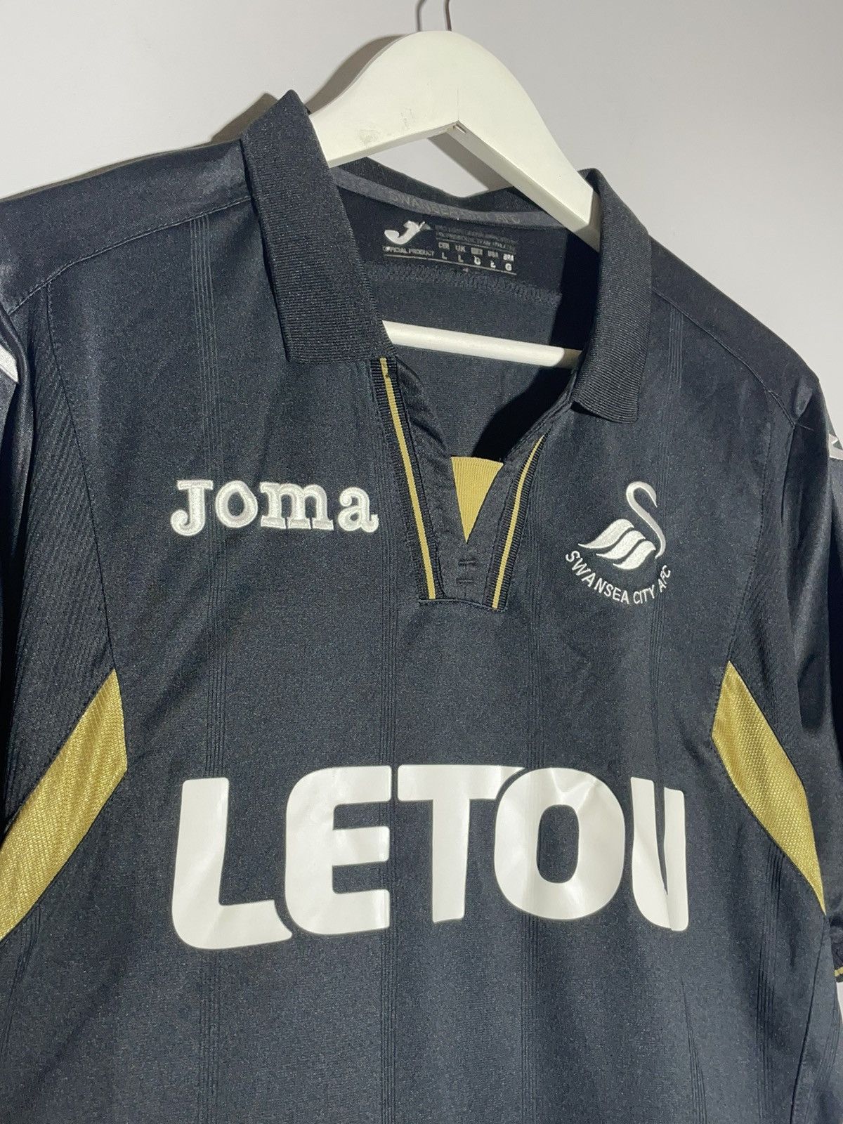Joma Swansea City Joma 2017/18 Third Football Shirt Size US L / EU 52-54 / 3 - 3 Thumbnail