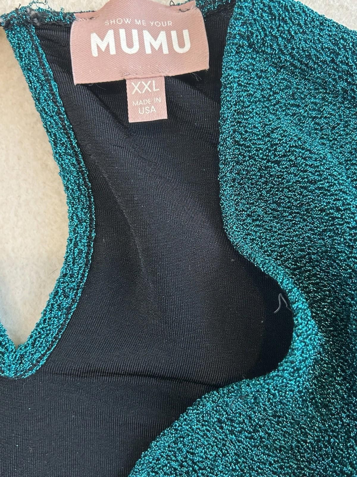 Other Show Me Your Mumu Stage Skort Green Peacock Metallic XXL Size XXL / US 16-18 / IT 52-54 - 5 Thumbnail
