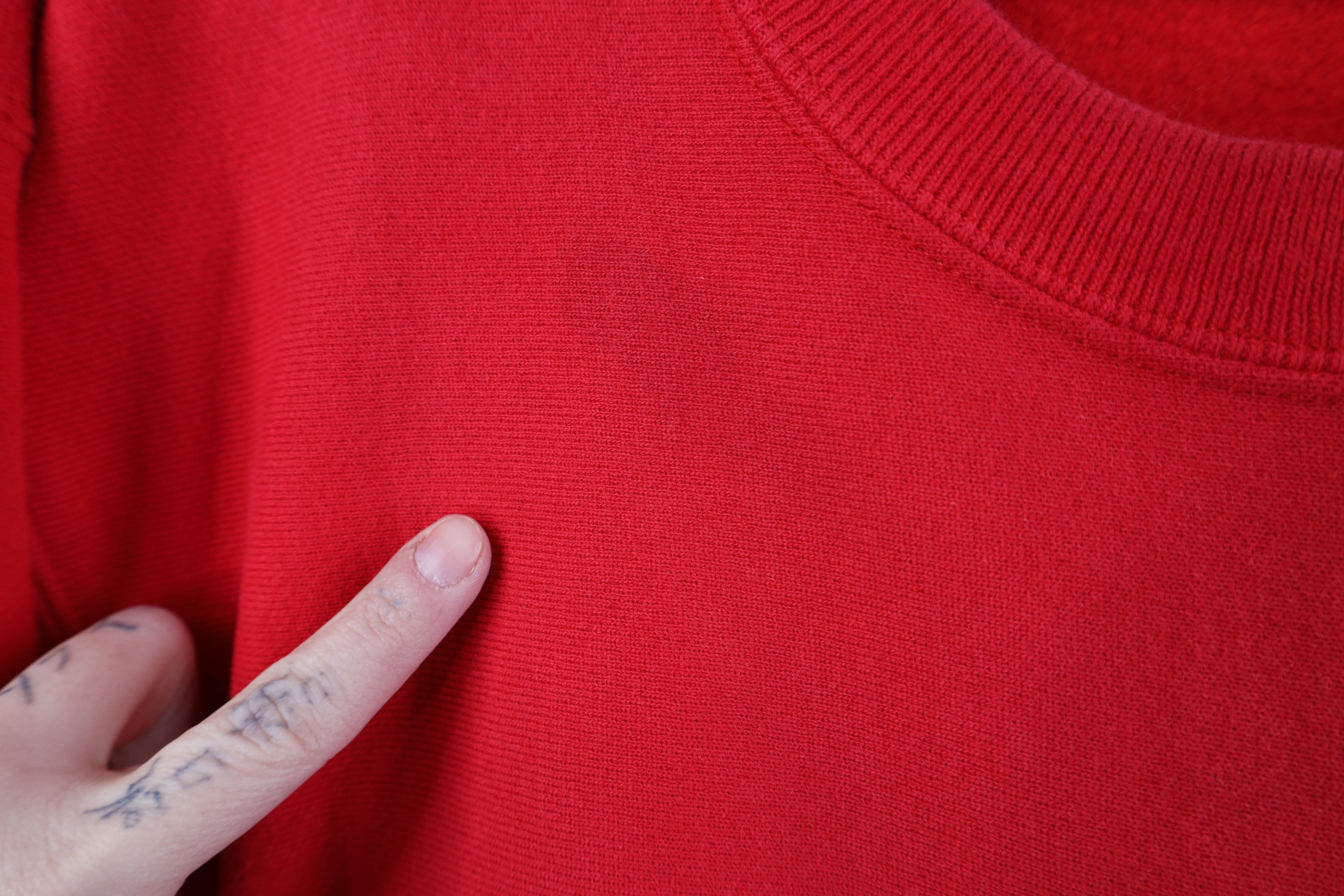 Vintage Vintage 90s Streetwear Reverse Weave Heavy Sweatshirt USA Size US L / EU 52-54 / 3 - 4 Thumbnail