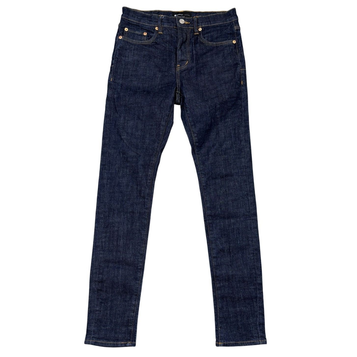 Purple × Purple Brand Purple Brand P001 Low Rise Skinny Denim Jeans Men's 30x31 Size US 30 / EU 46 - 1 Thumbnail
