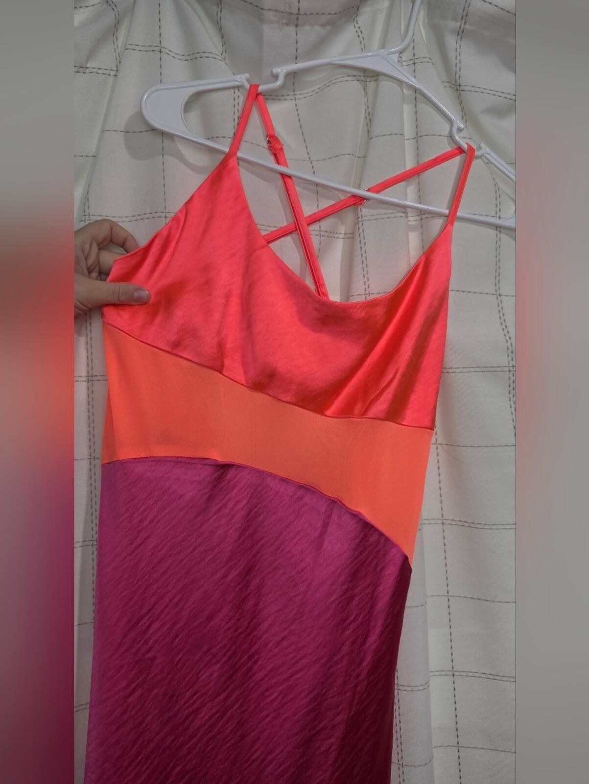 Forever 21 Forever XXI Colorblock Dress Size XL / US 12-14 / IT 48-50 - 2 Thumbnail