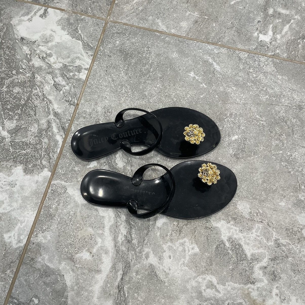 Juicy Couture Juice couture slippers VEGAN slip on sandals BALLET shoes Size US 6 / IT 36 - 1 Thumbnail