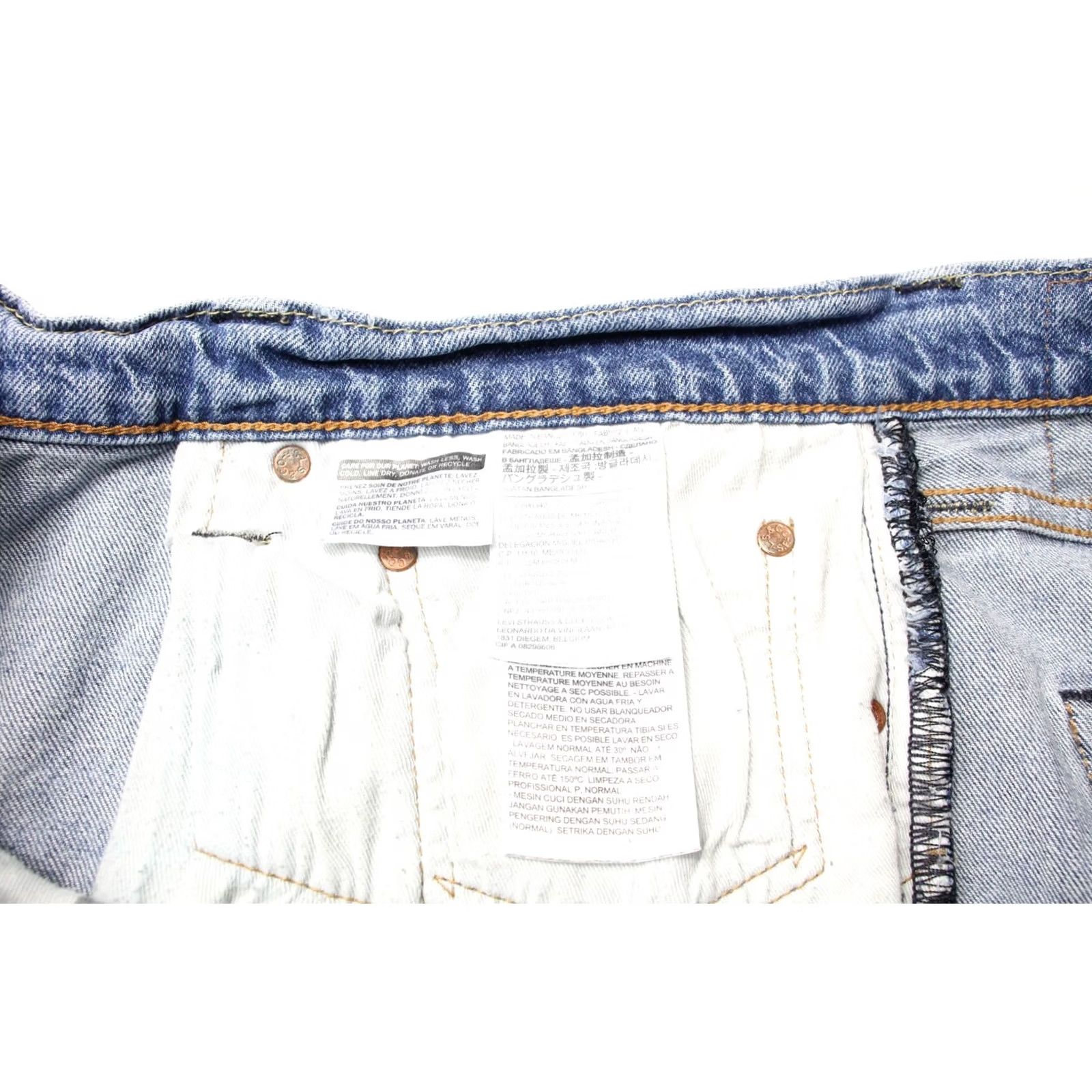 Levi's LEVI'S 512 Jeans Men's Slim Tapered Fit W36/L32 Zip Fly Stretch Faded Size US 36 / EU 52 - 6 Thumbnail