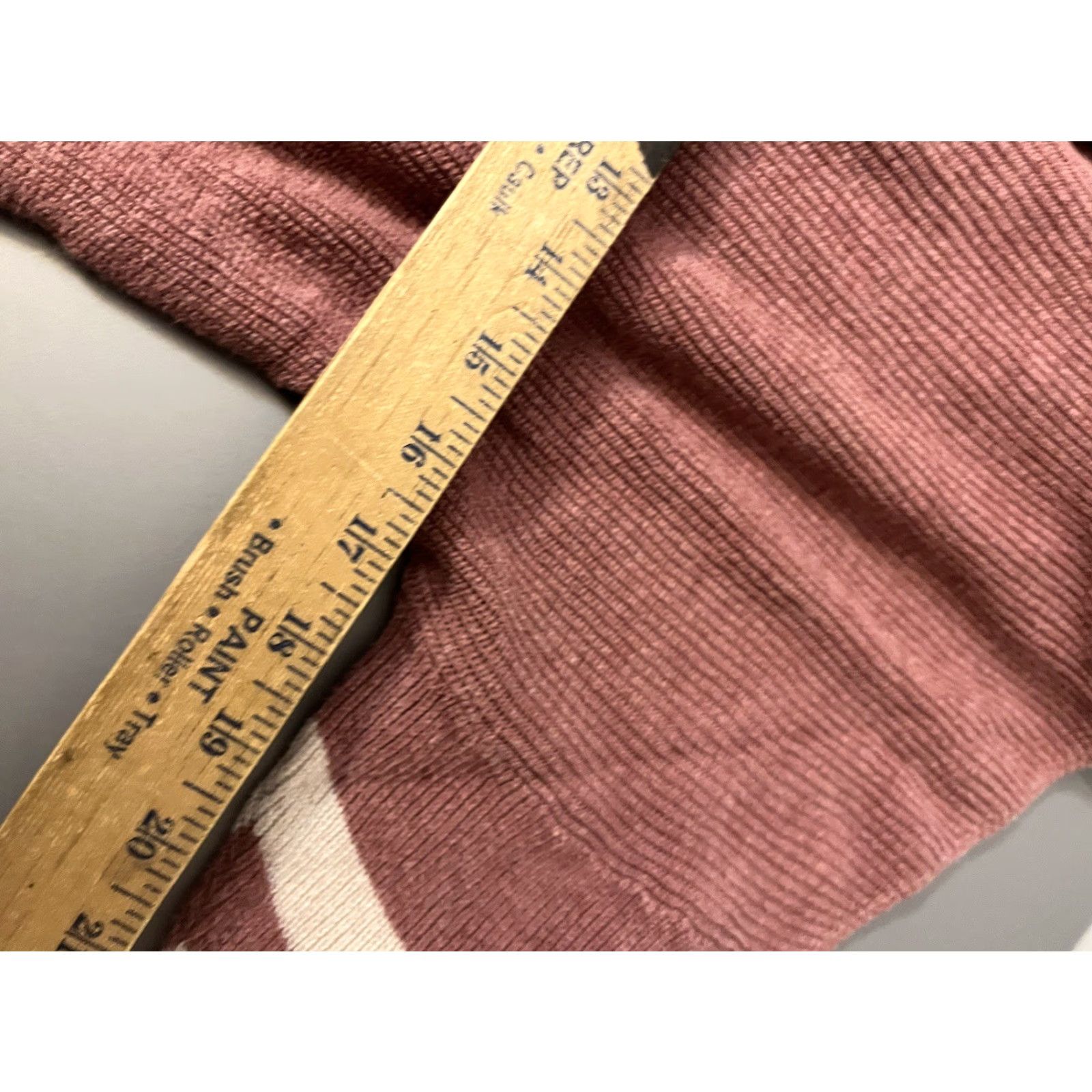 American Eagle Outfitters American Eagle Womens Sweater M Pink Button Ribbed Knit Long Sleeve Crew Neck Size M / US 6-8 / IT 42-44 - 5 Thumbnail