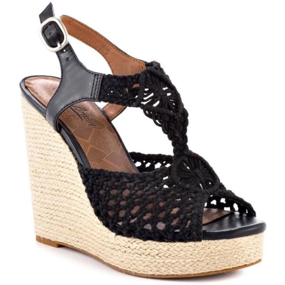 Lucky Brand Lucky Brand l Navy Rilo Macrame Wedge 8 Size US 8 / IT 38 - 11 Thumbnail