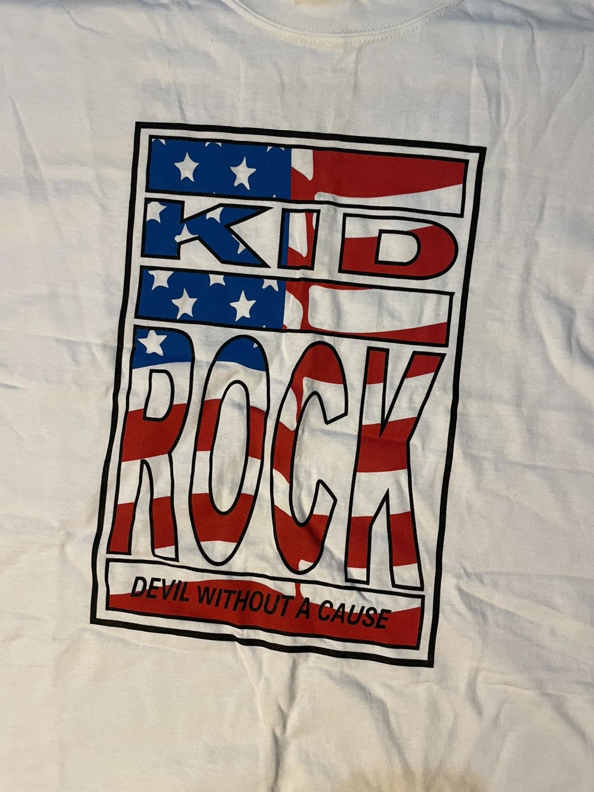 Vintage Kid Rock Devil Without A Cause 1999 Size XL vintage tee Size US XL / EU 56 / 4 - 2 Thumbnail